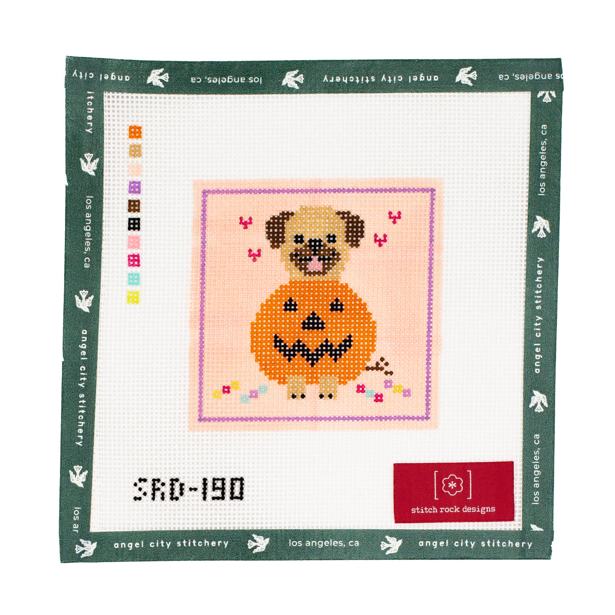 Pug in a Pumpkin