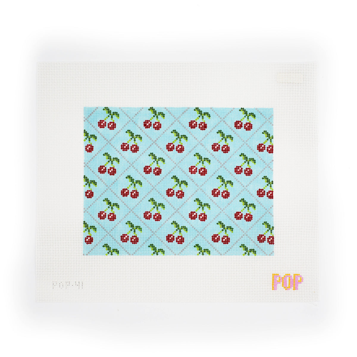 Blue Cherry 7x9