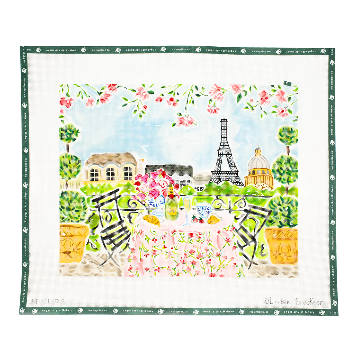 Paris Champagne Breakfast Table – Angel City Stitchery LA