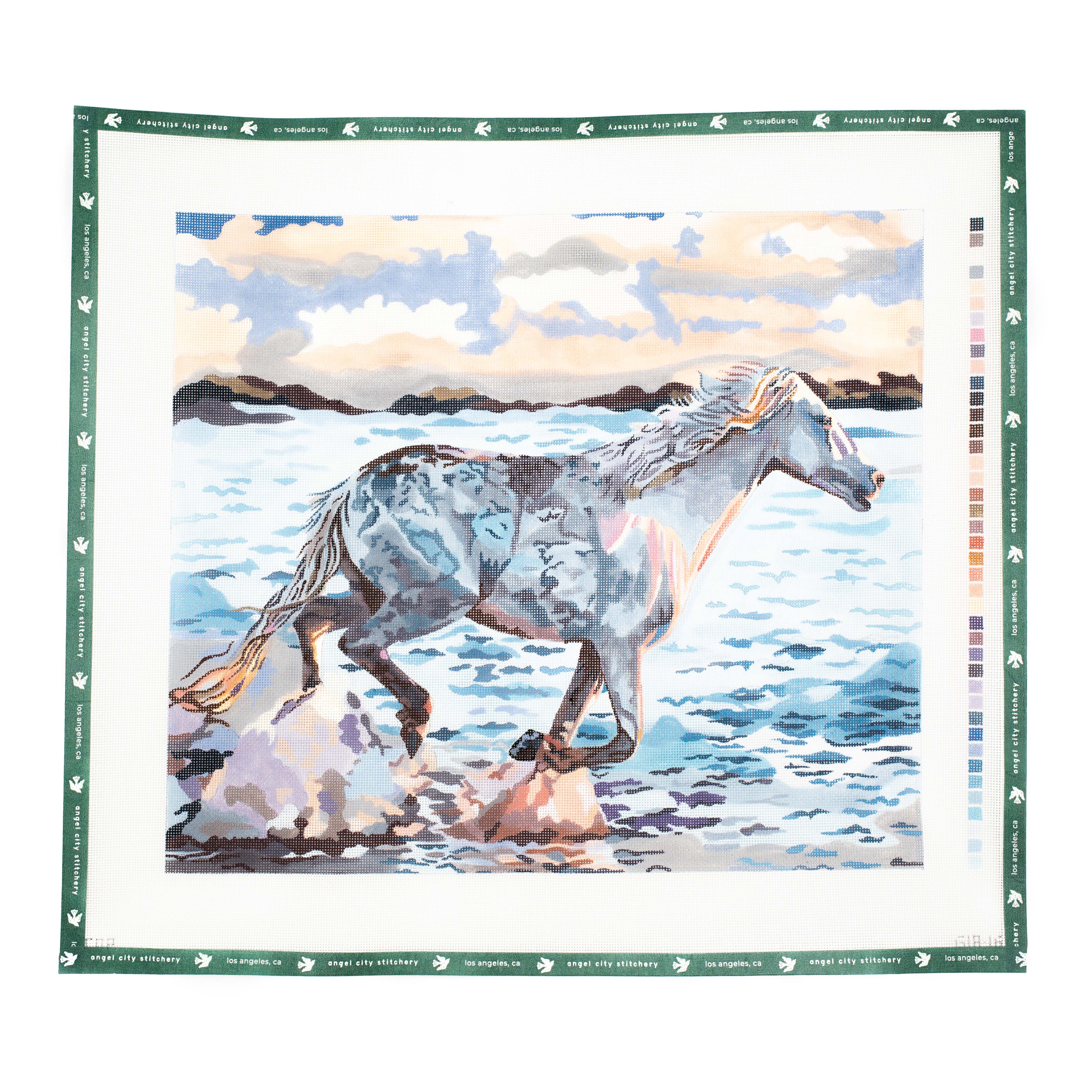 White Horse in the Surf (GIA16)