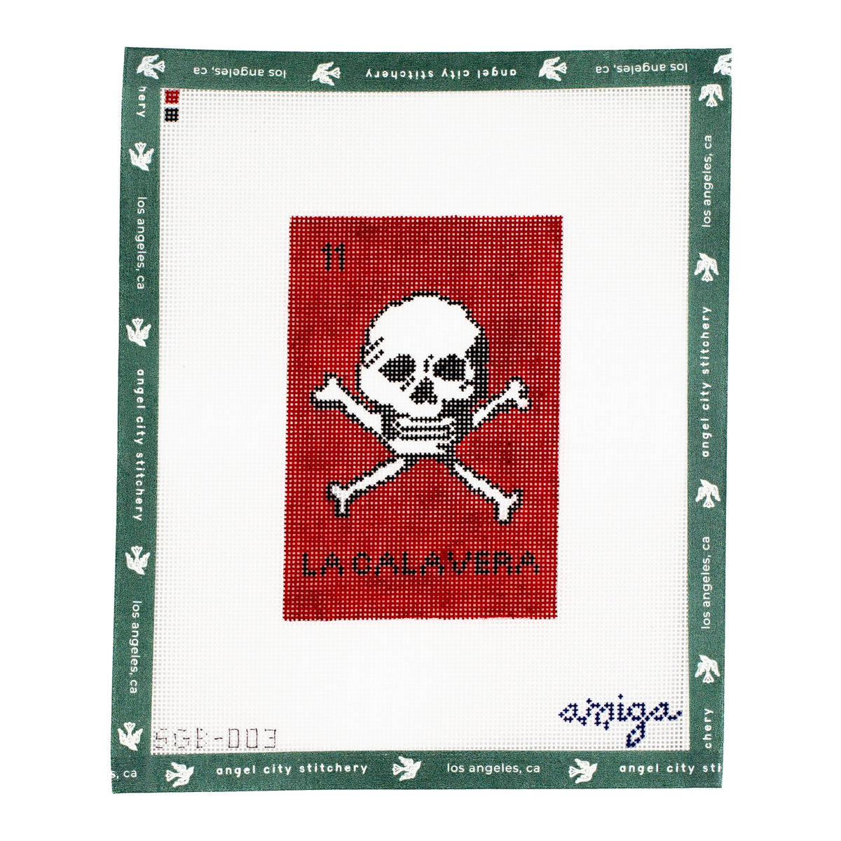 La Calavera Loteria Card