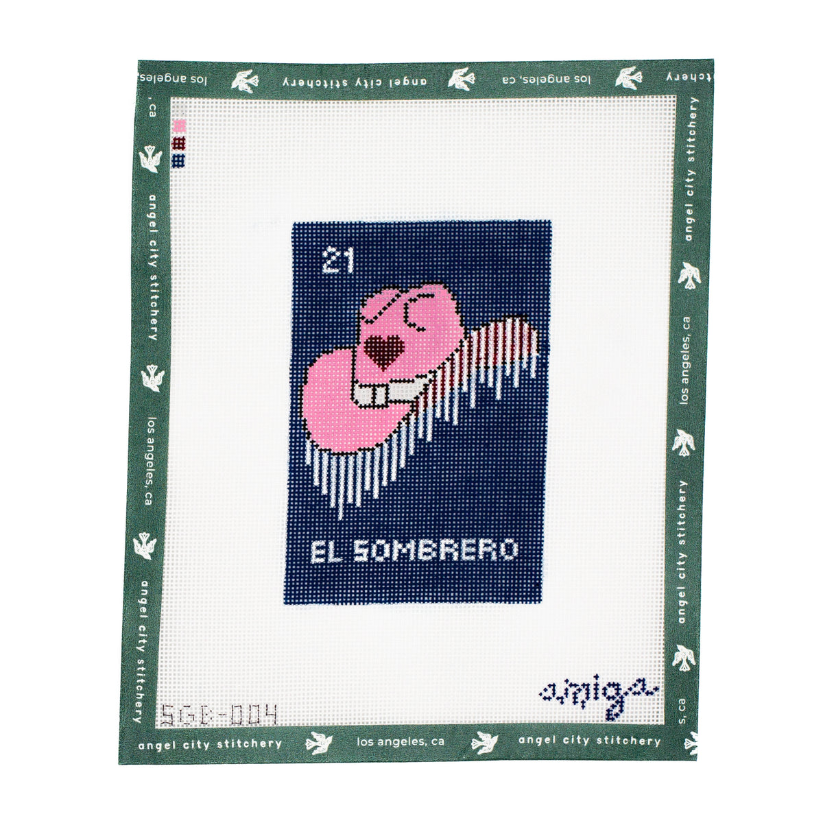 El Sombrero Loteria Card