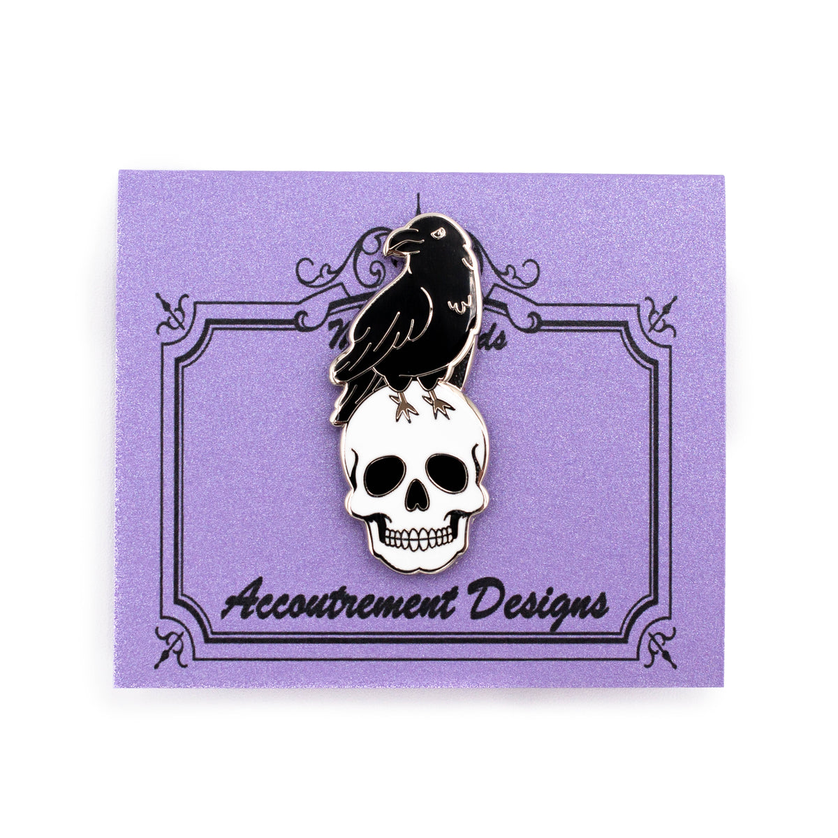 Raven Skull Needle Minder