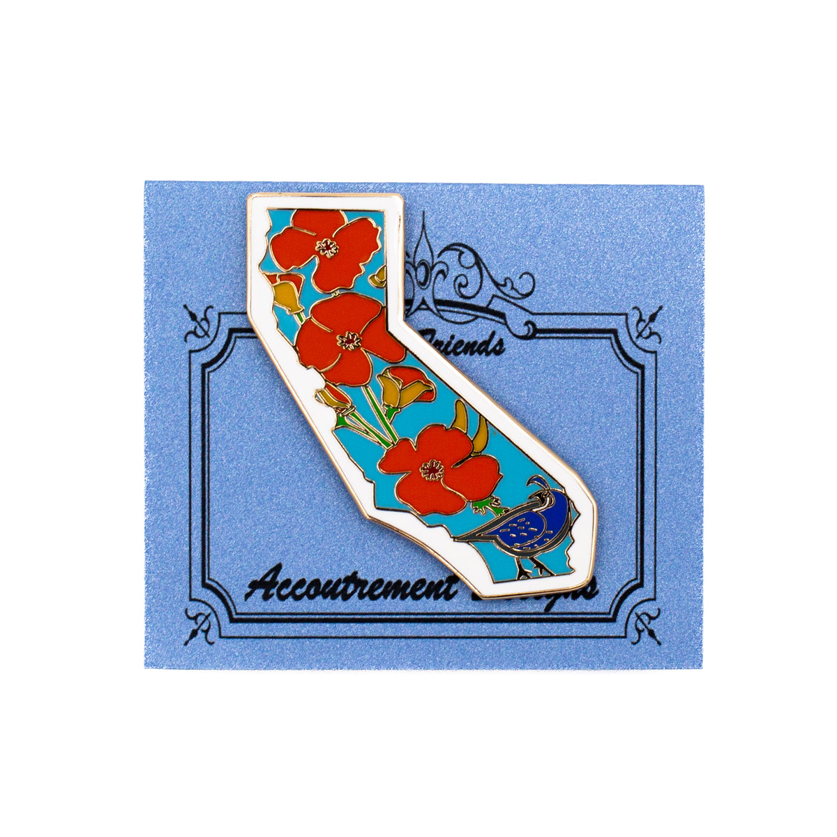 California Poppies Needle Minder
