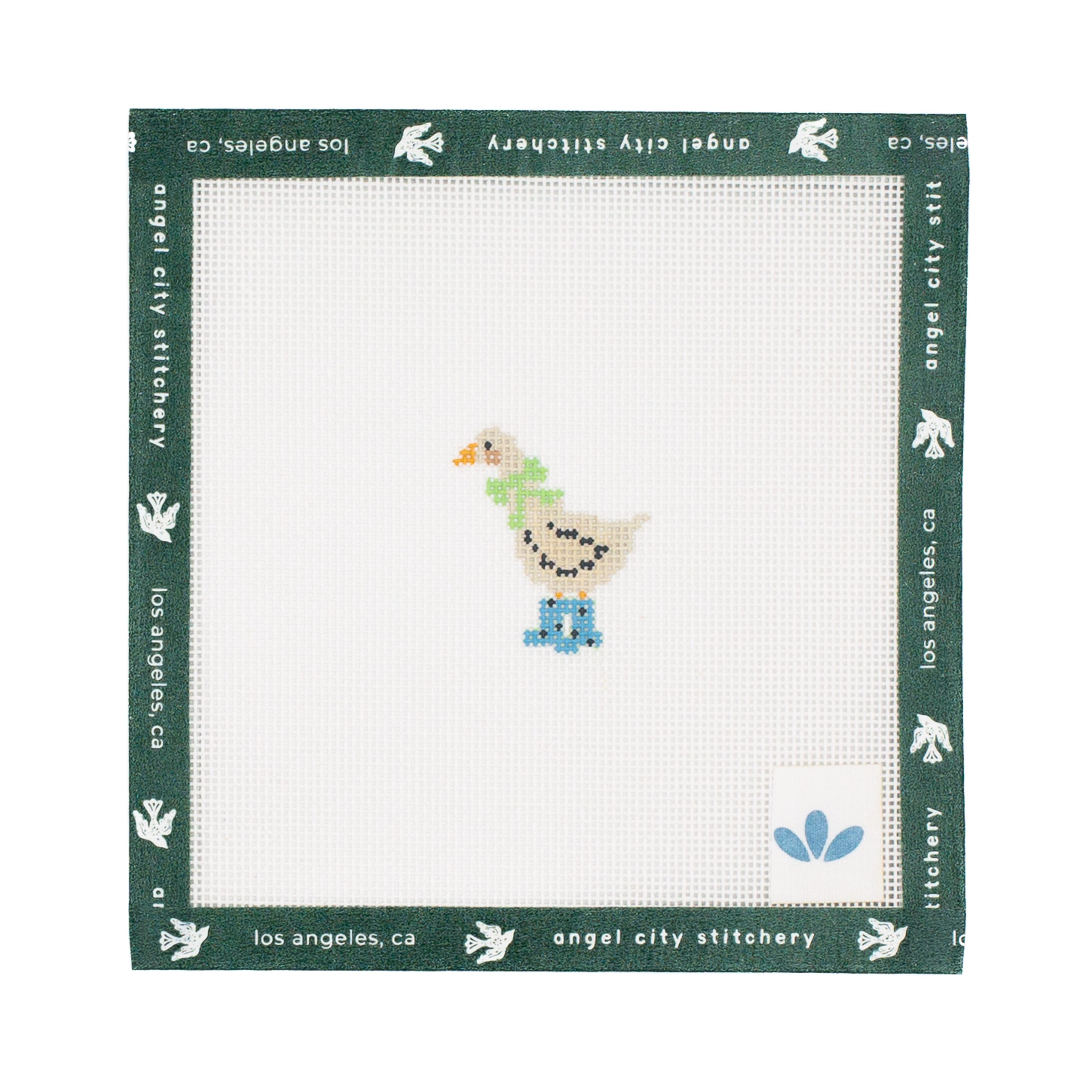 Mini Duck in Rainboots (Green)