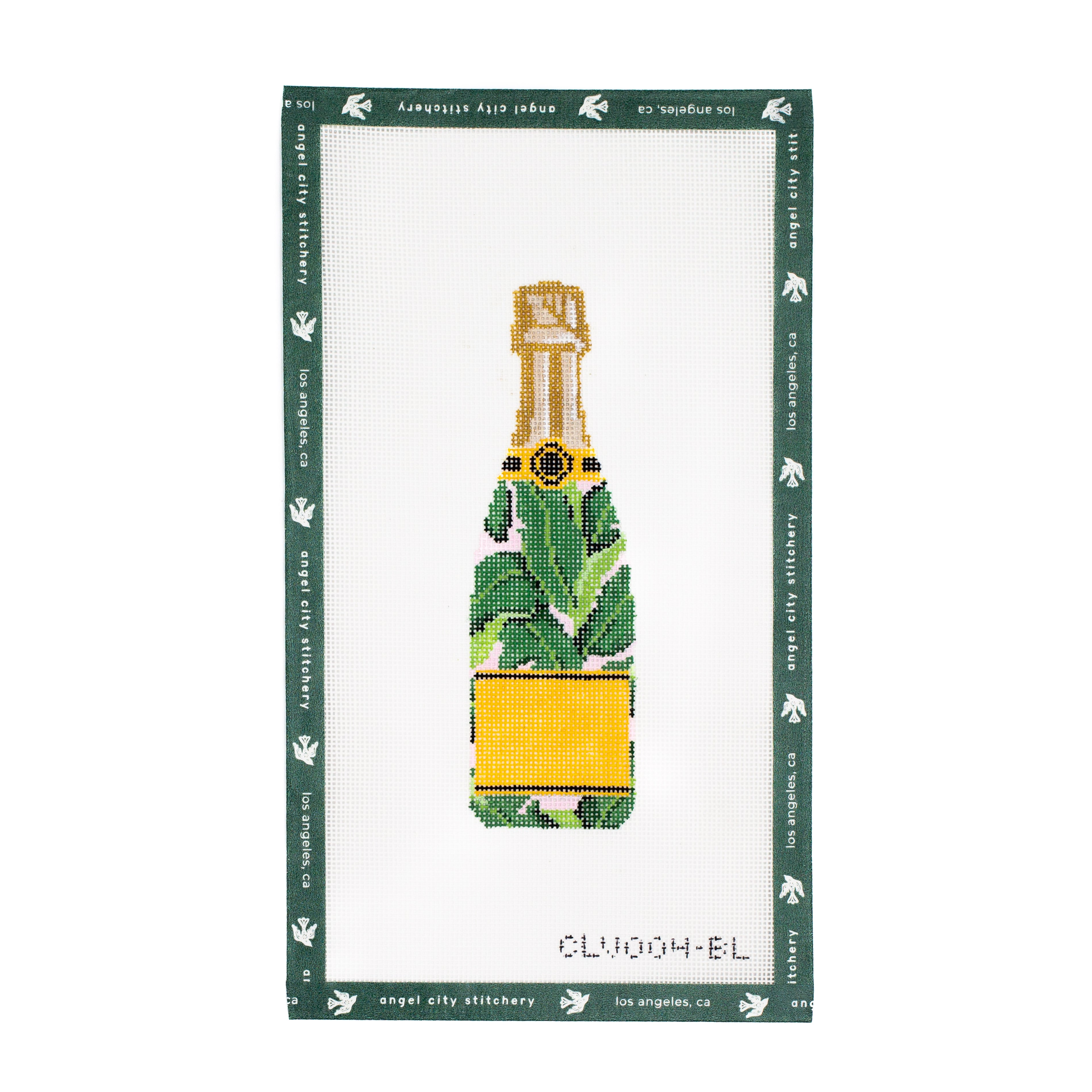 Green Floral Champagne