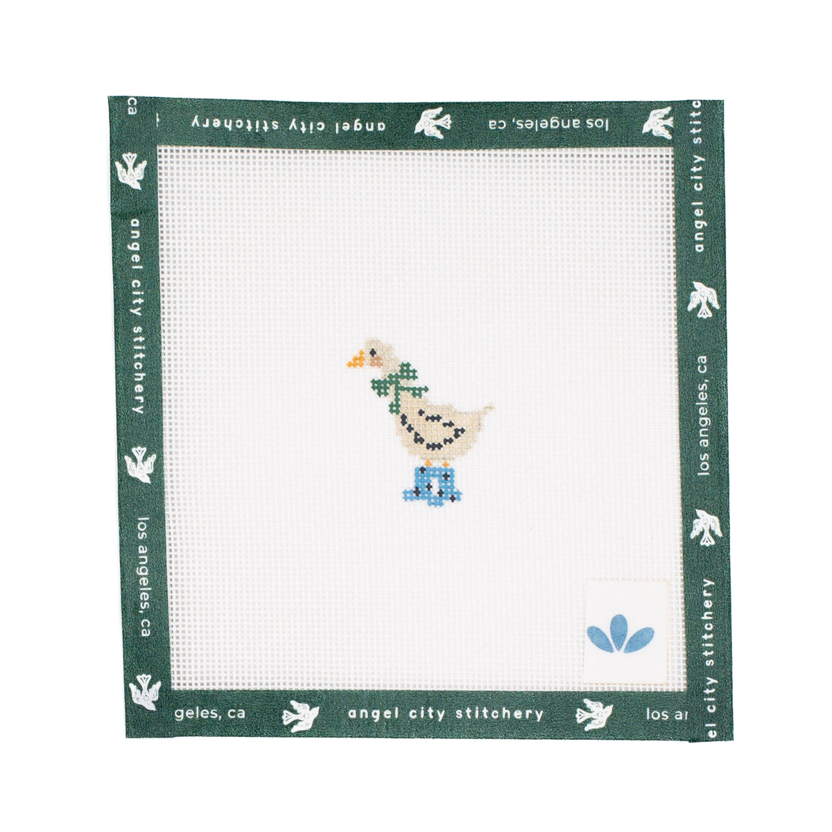 Mini Duck in Rainboots (Teal)