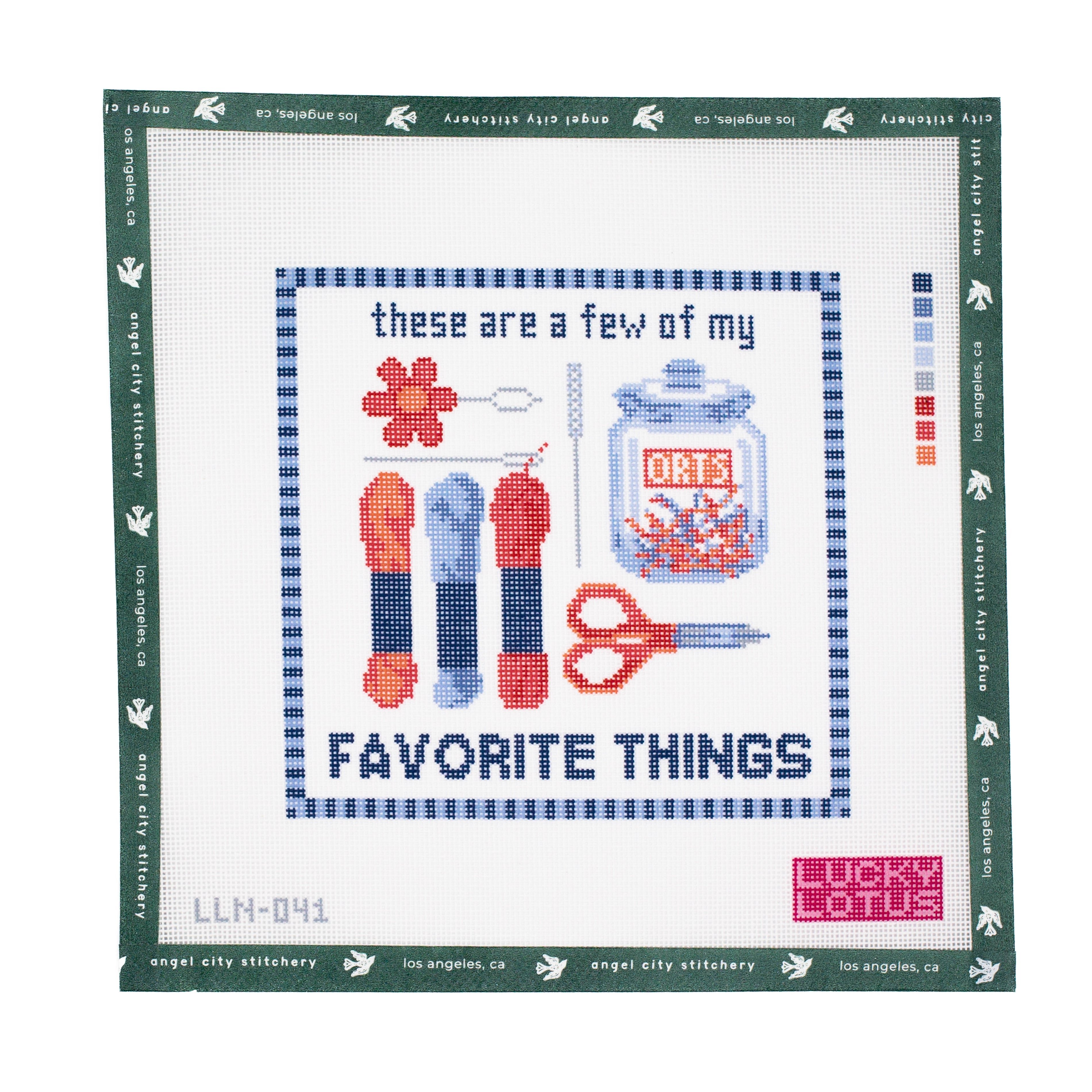 These Are a Few of My Favorite Things (Needlepoint)
