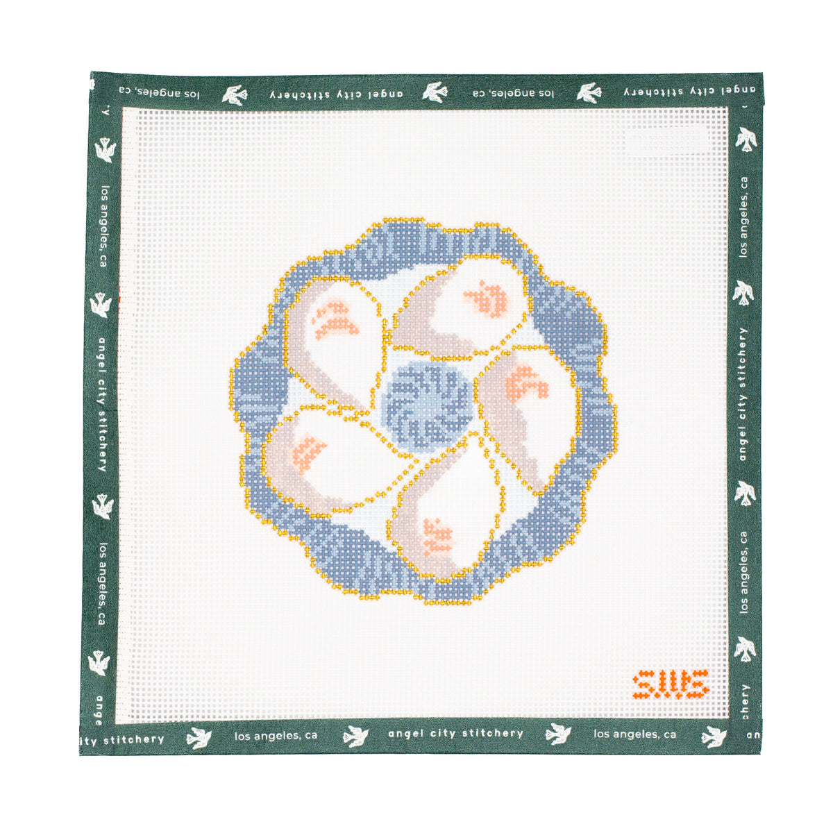 Blue Oyster Plate (13 Mesh)