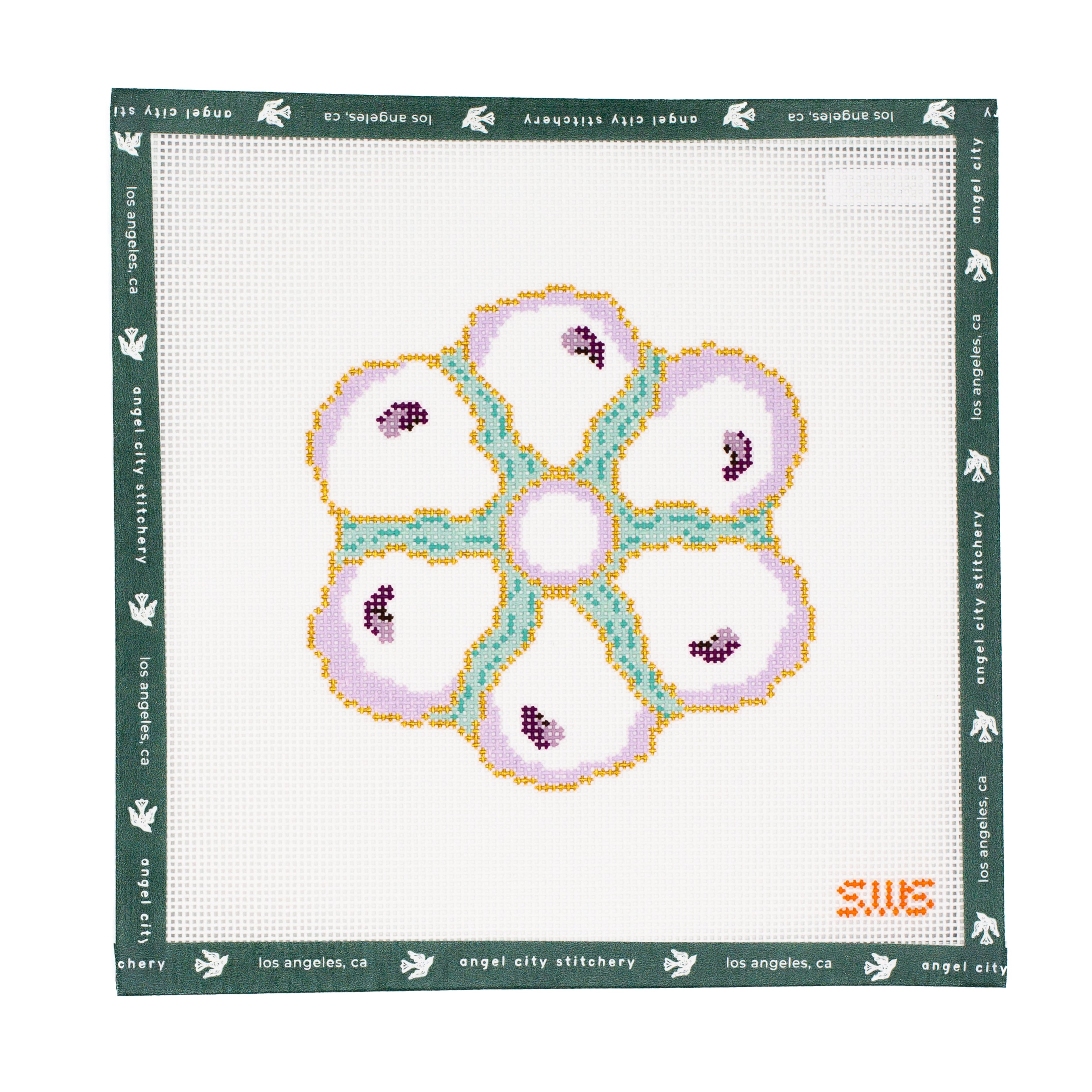 Seafoam Oyster Plate (13 Mesh)