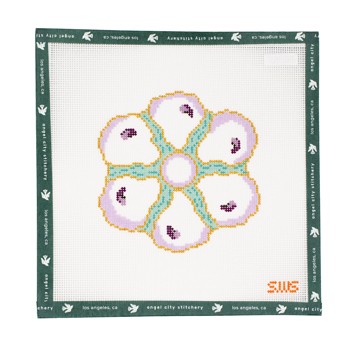 Seafoam Oyster Plate (13 Mesh)