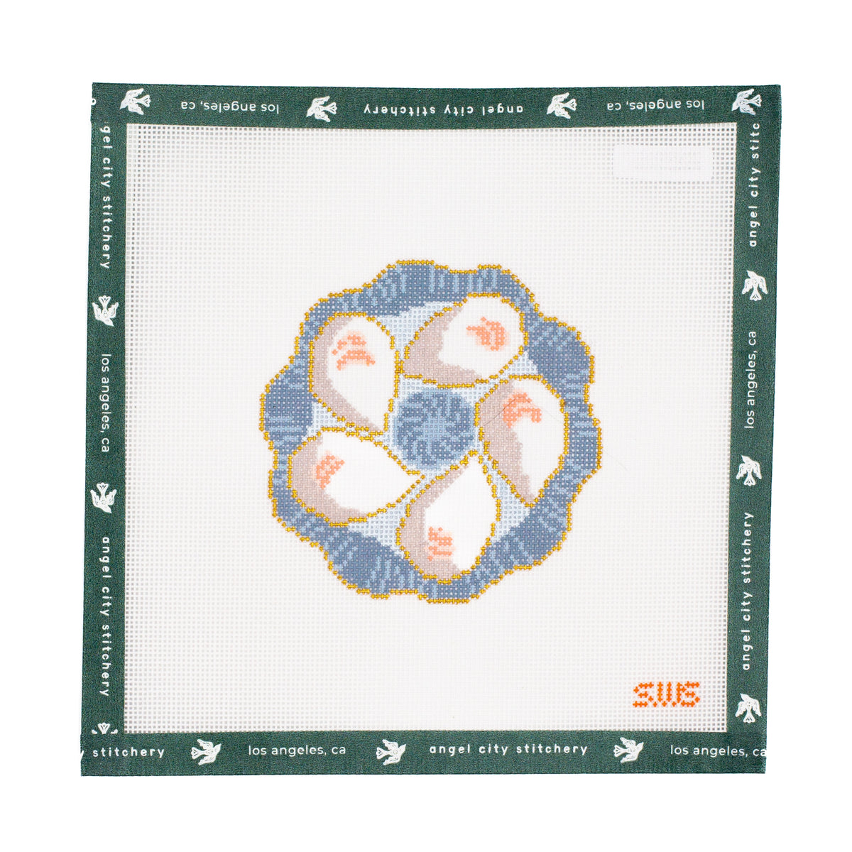 Blue Oyster Plate (18 Mesh)