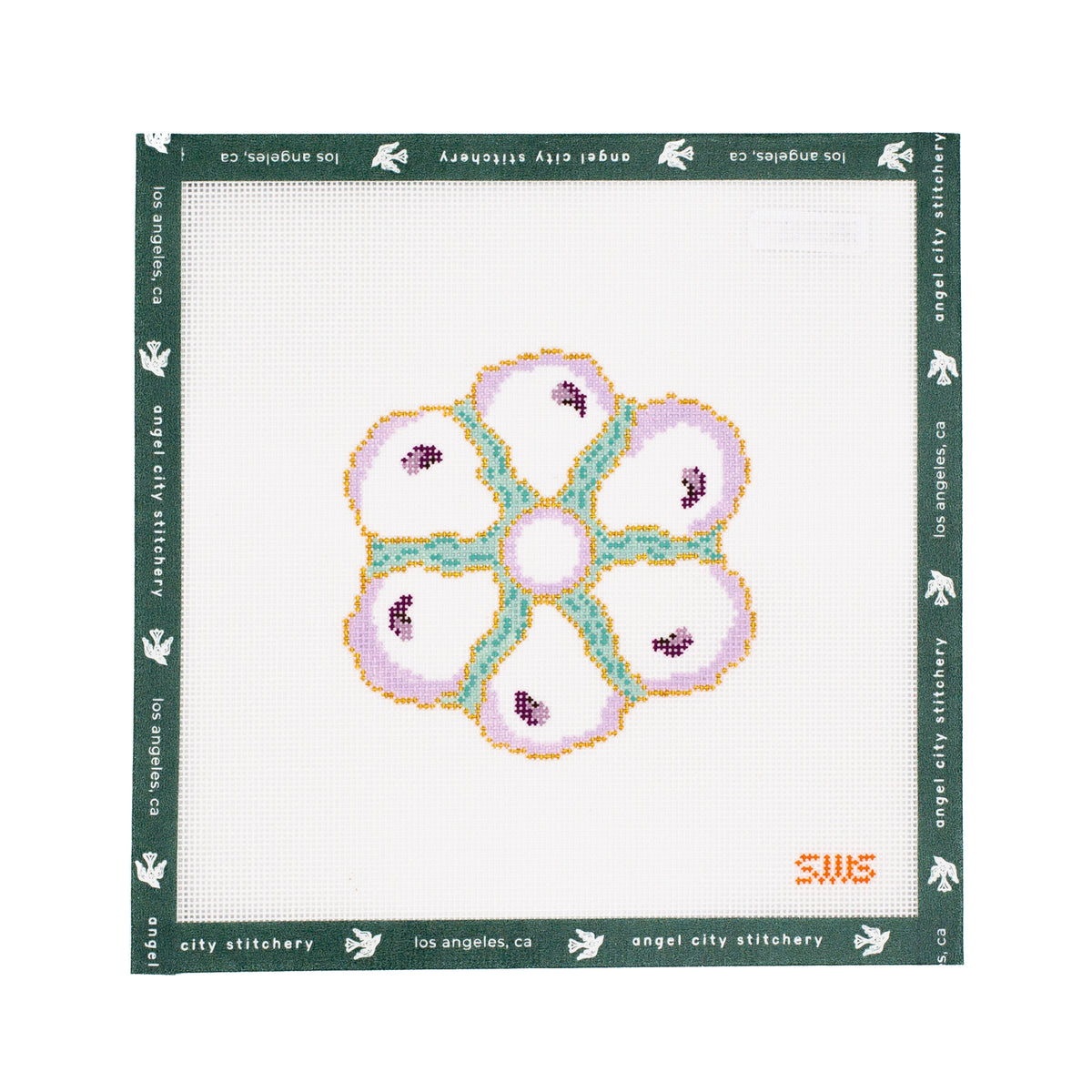 Seafoam Oyster Plate (18 Mesh)