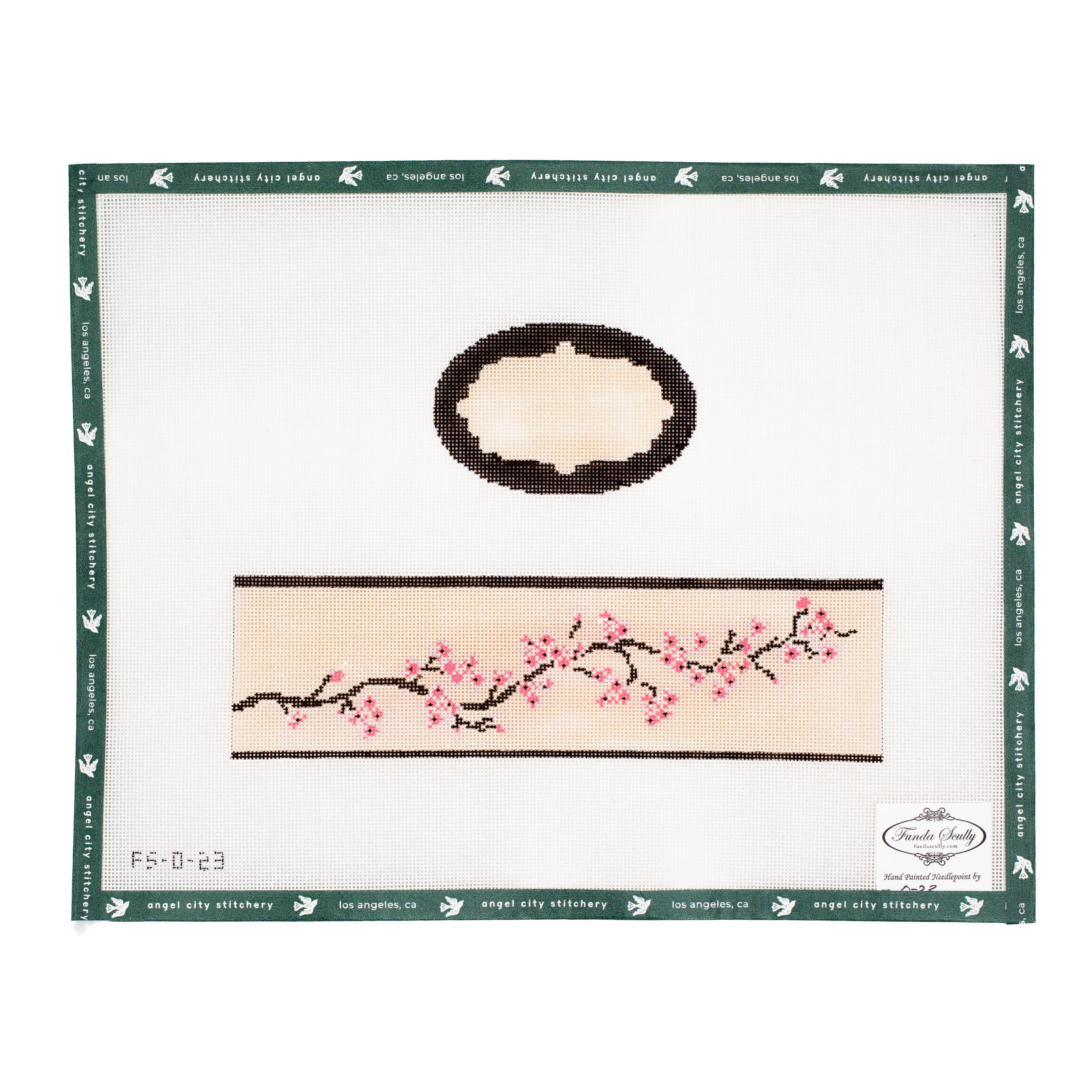 Cherry Blossoms Oval Box