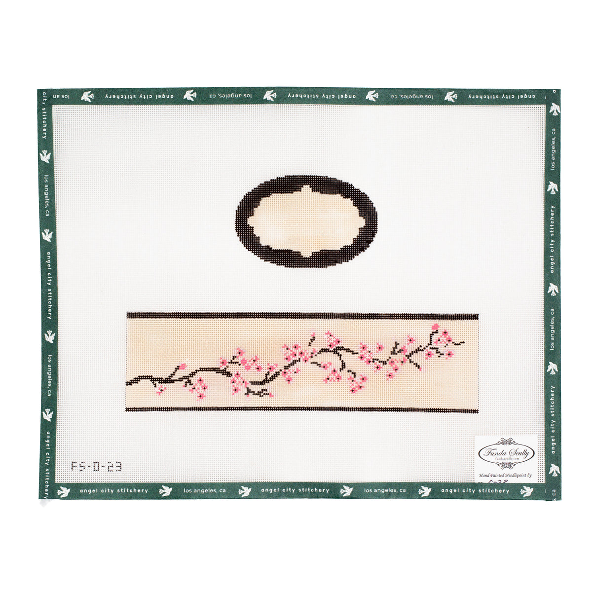 Cherry Blossoms Oval Box