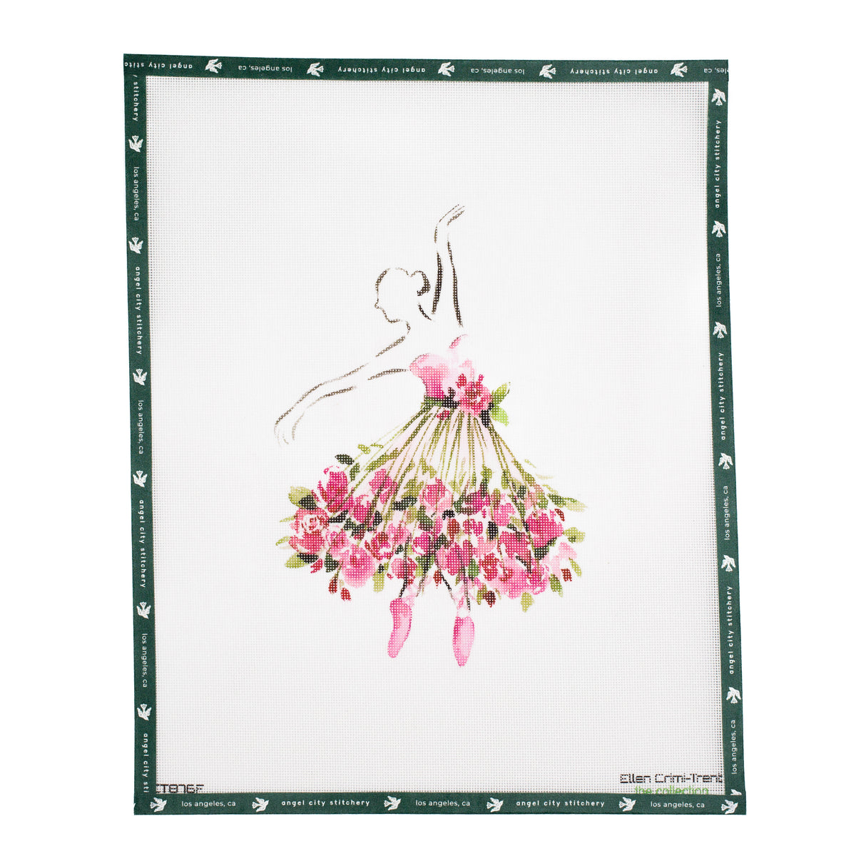 Ballerina w/ Flowers