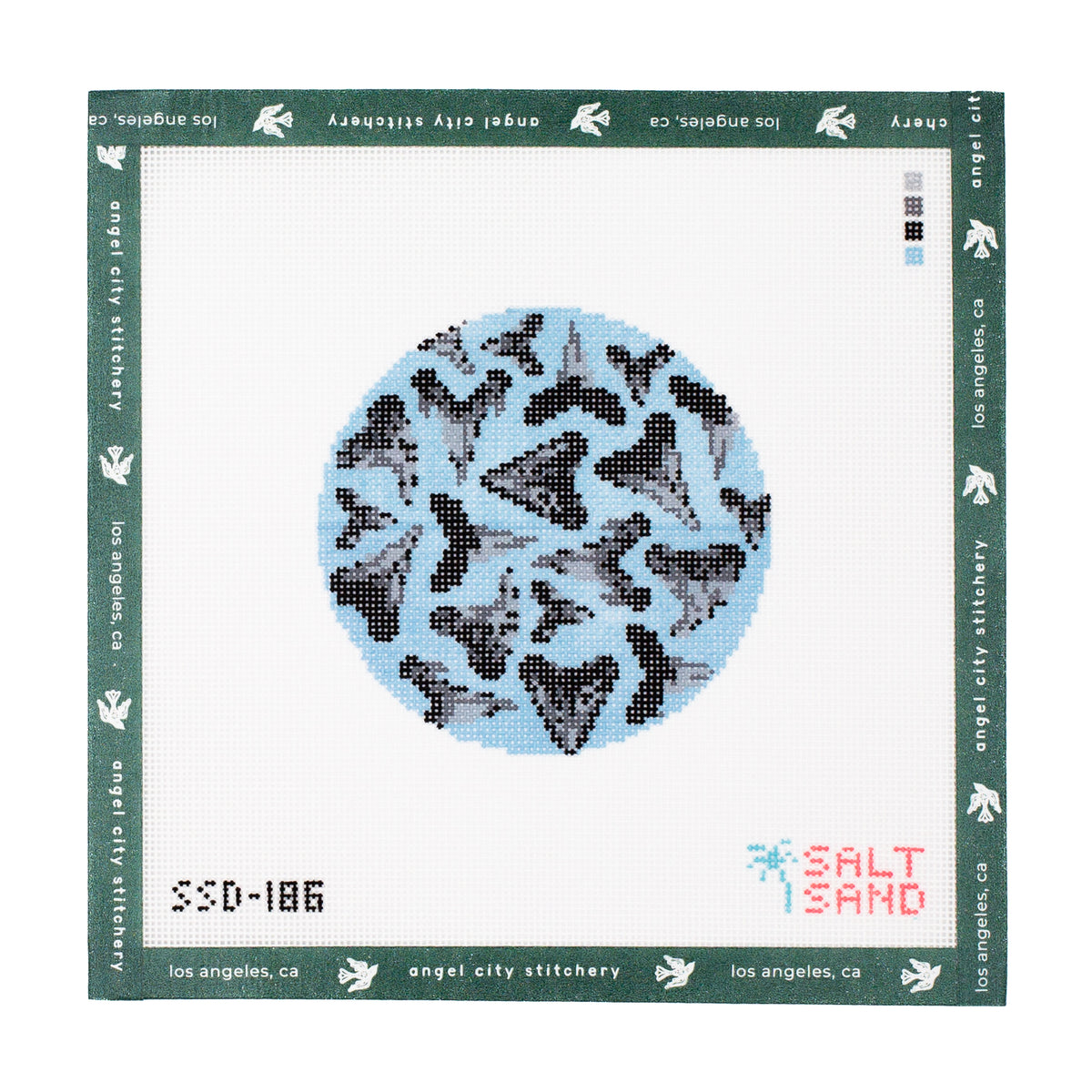 Shark Teeth Round