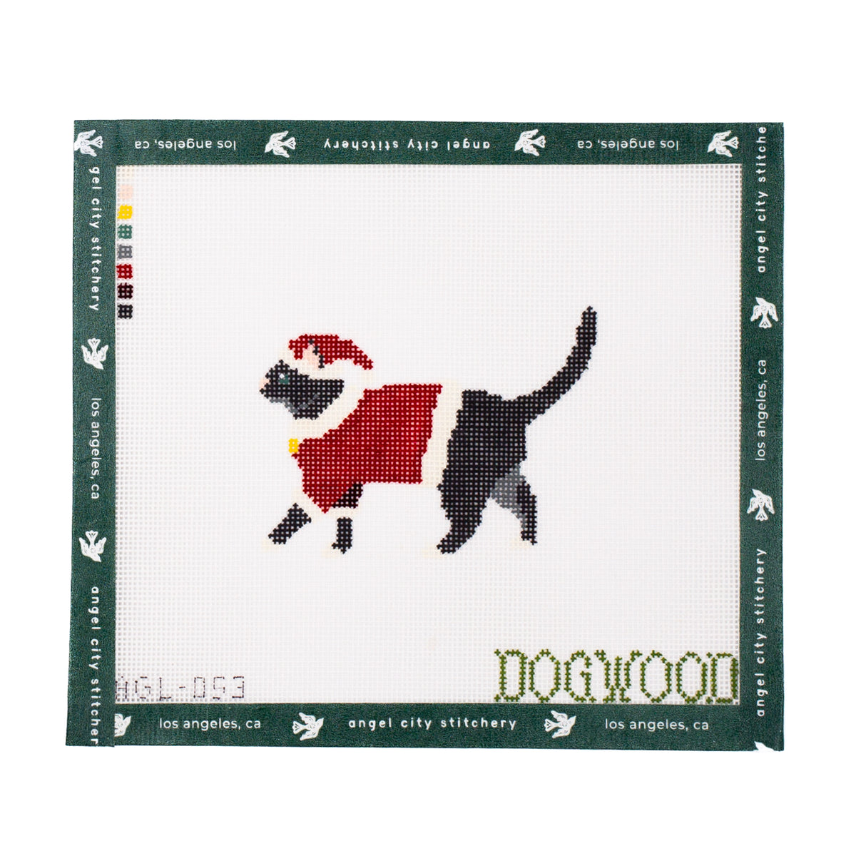 Santa Black Cat