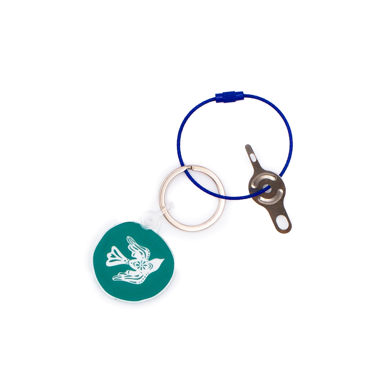 Angel City Stitchery Keychain & Needle Threader