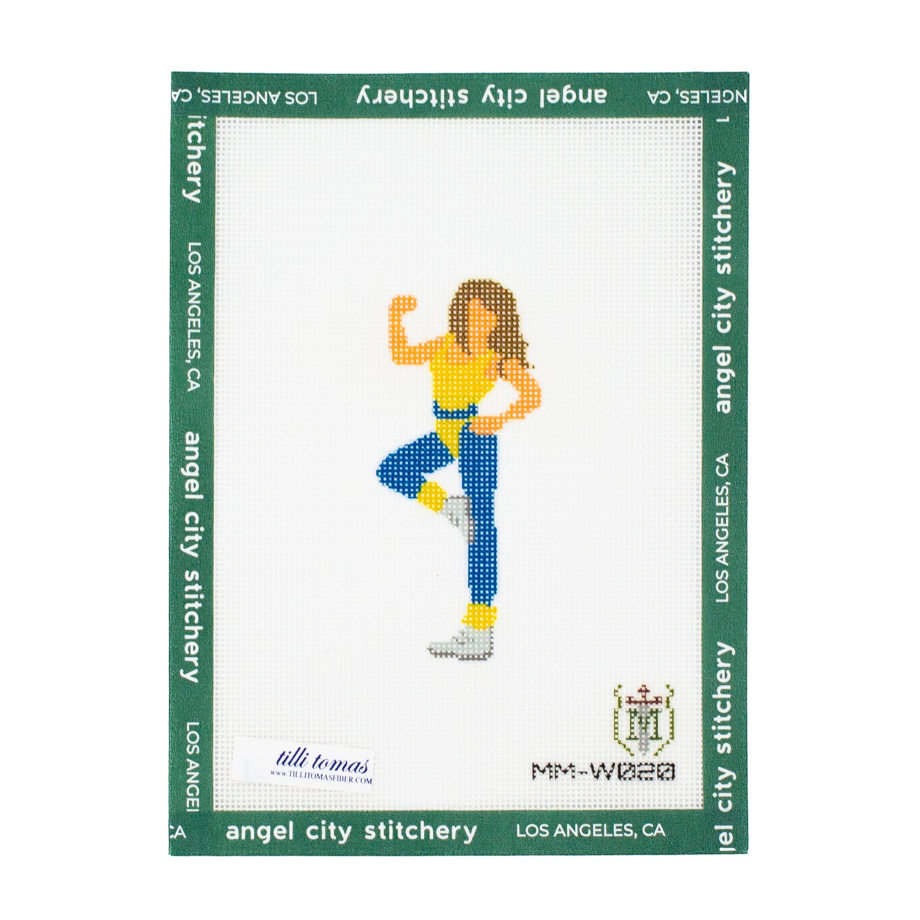 Aerobics Lady Yellow