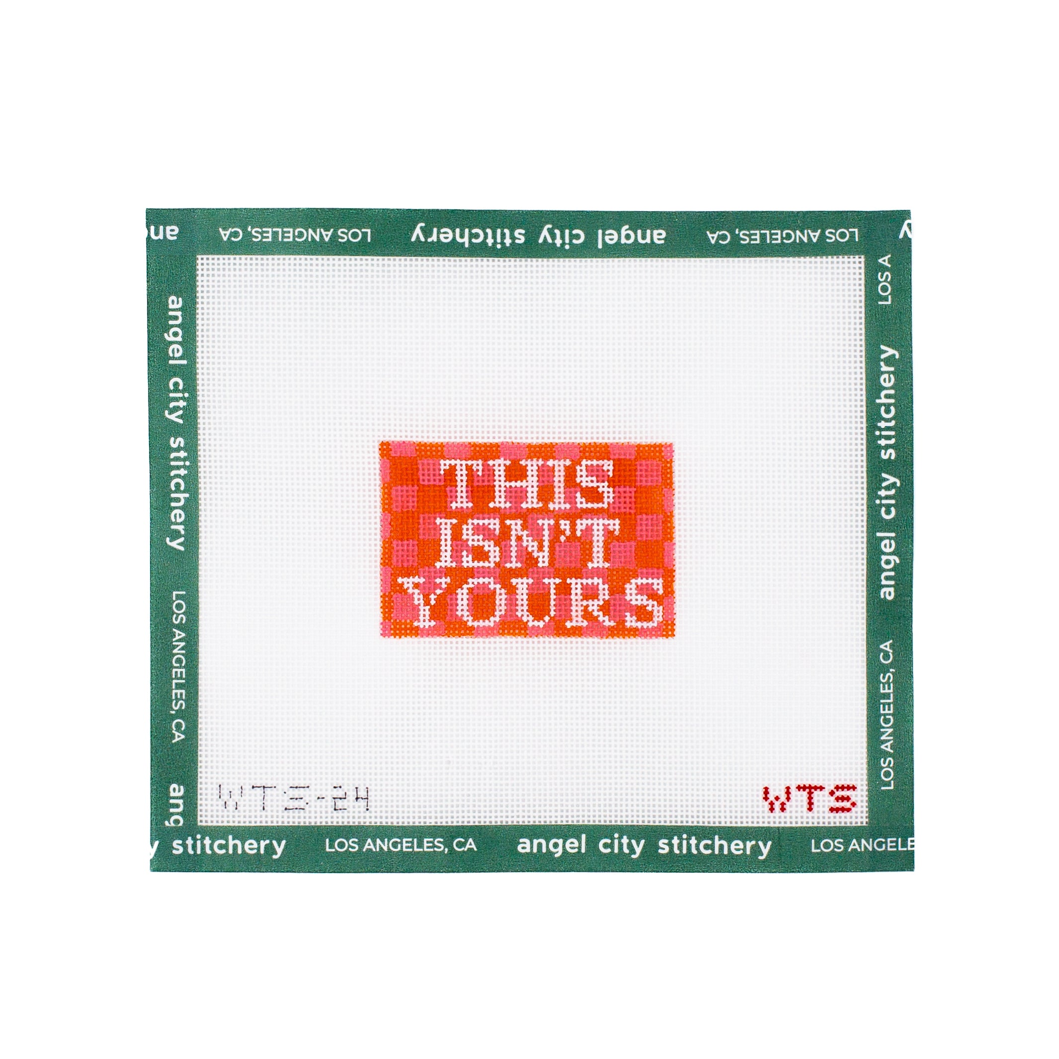 This Isn't Yours Luggage Tag