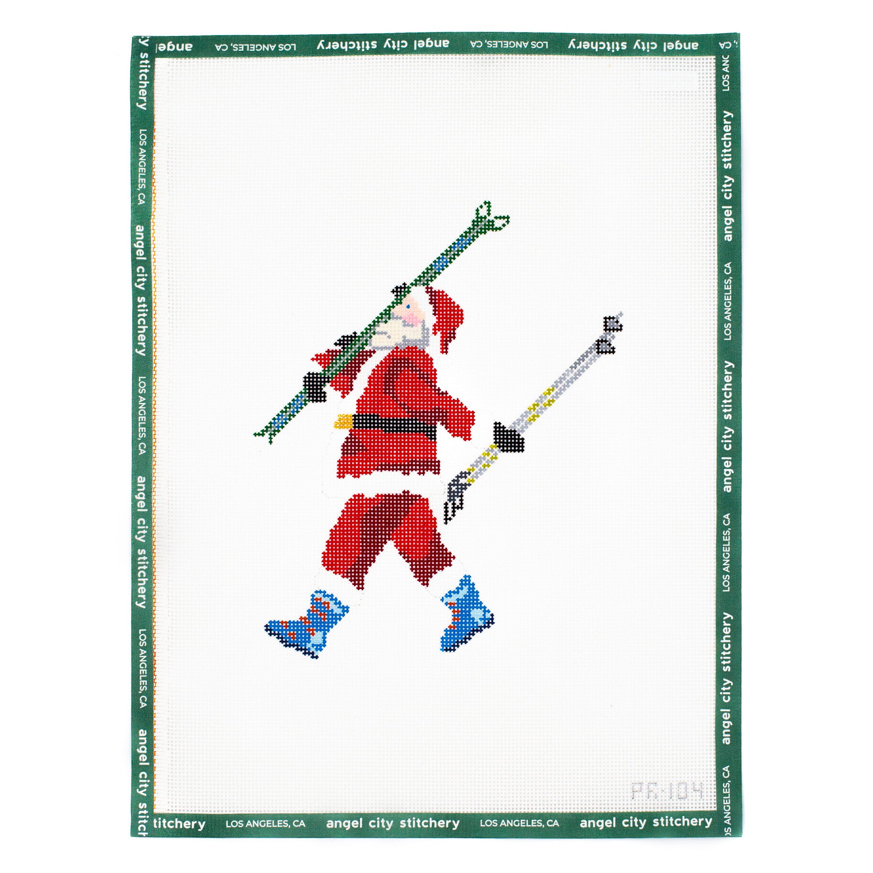 Santa Skier