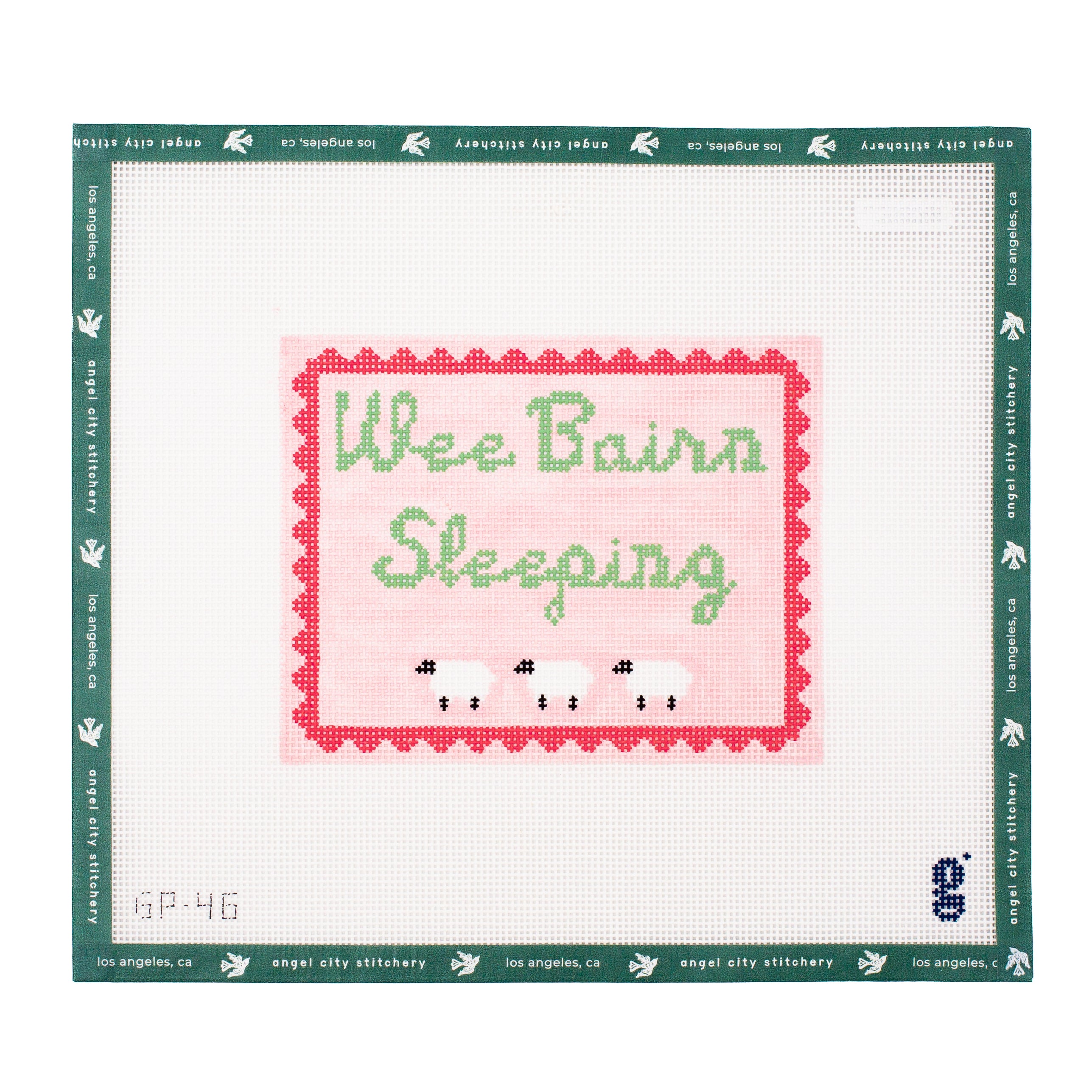 Wee Bairn Sleeping (Pink)