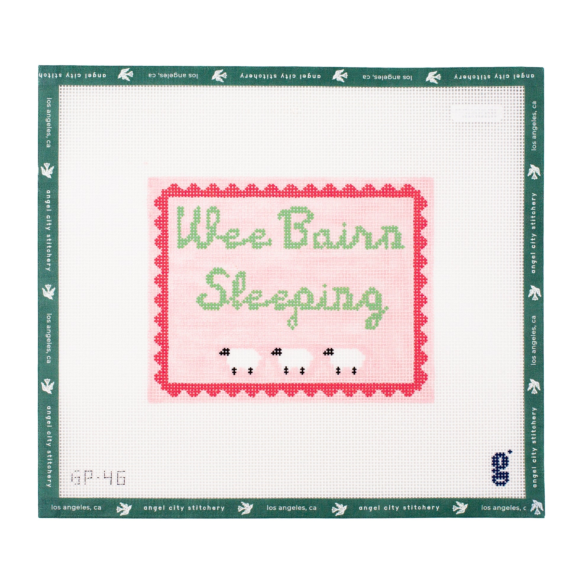 Wee Bairn Sleeping (Pink)