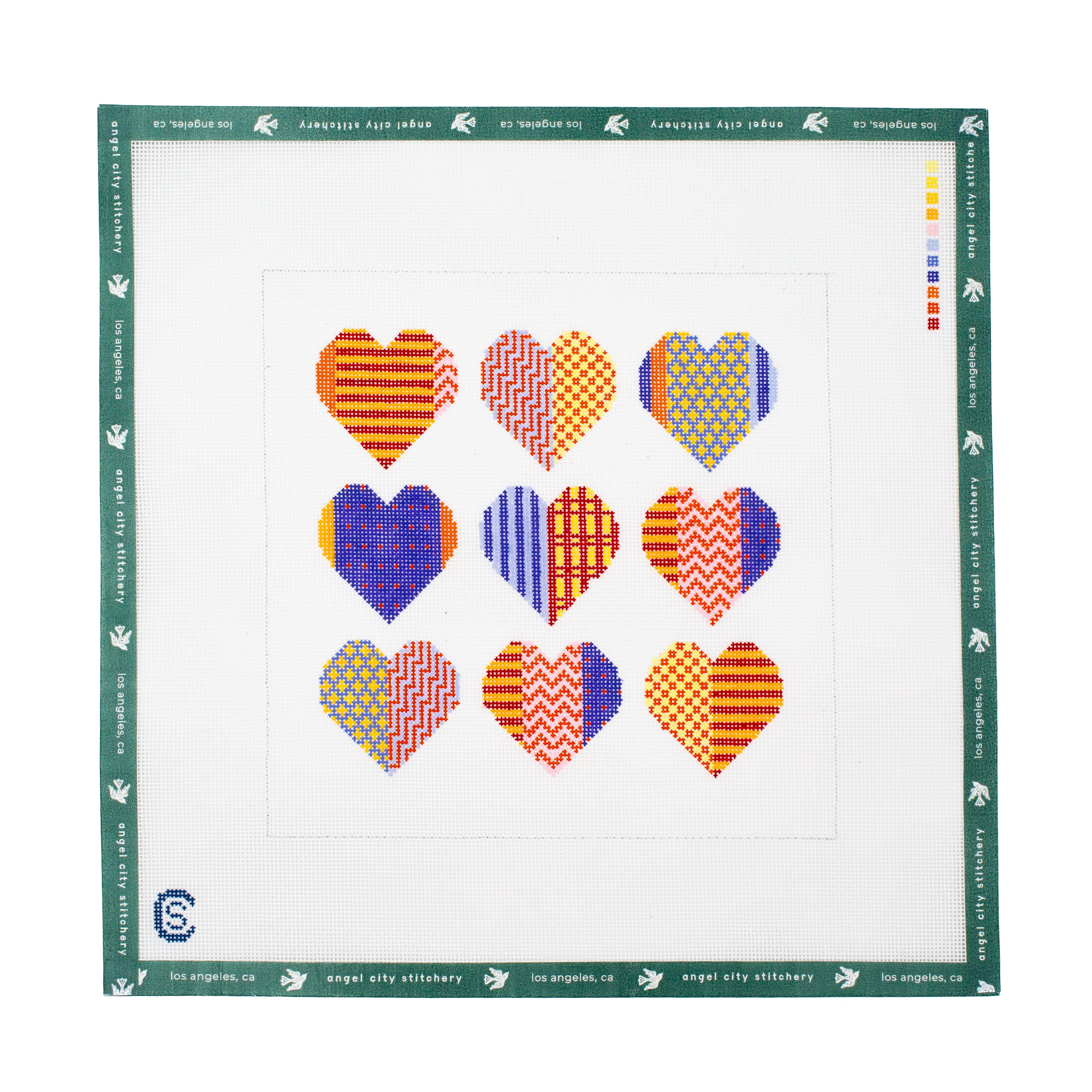 Patchwork Hearts