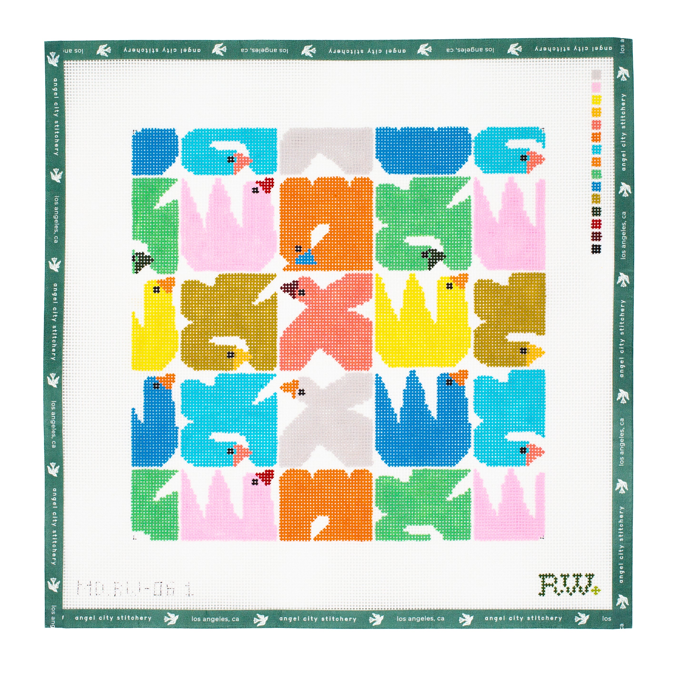 Multi Coloured Birds