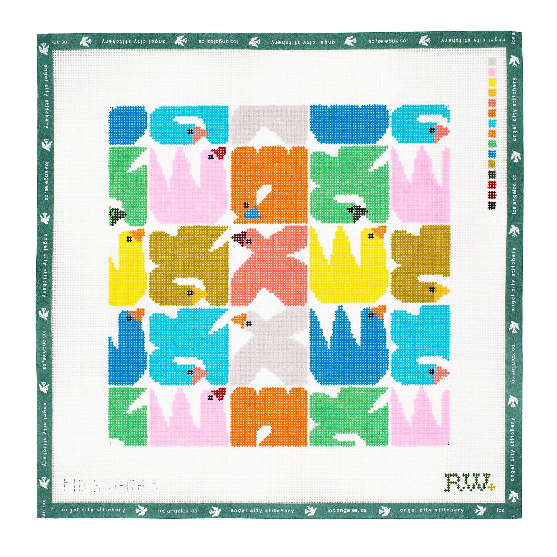 Multi Coloured Birds