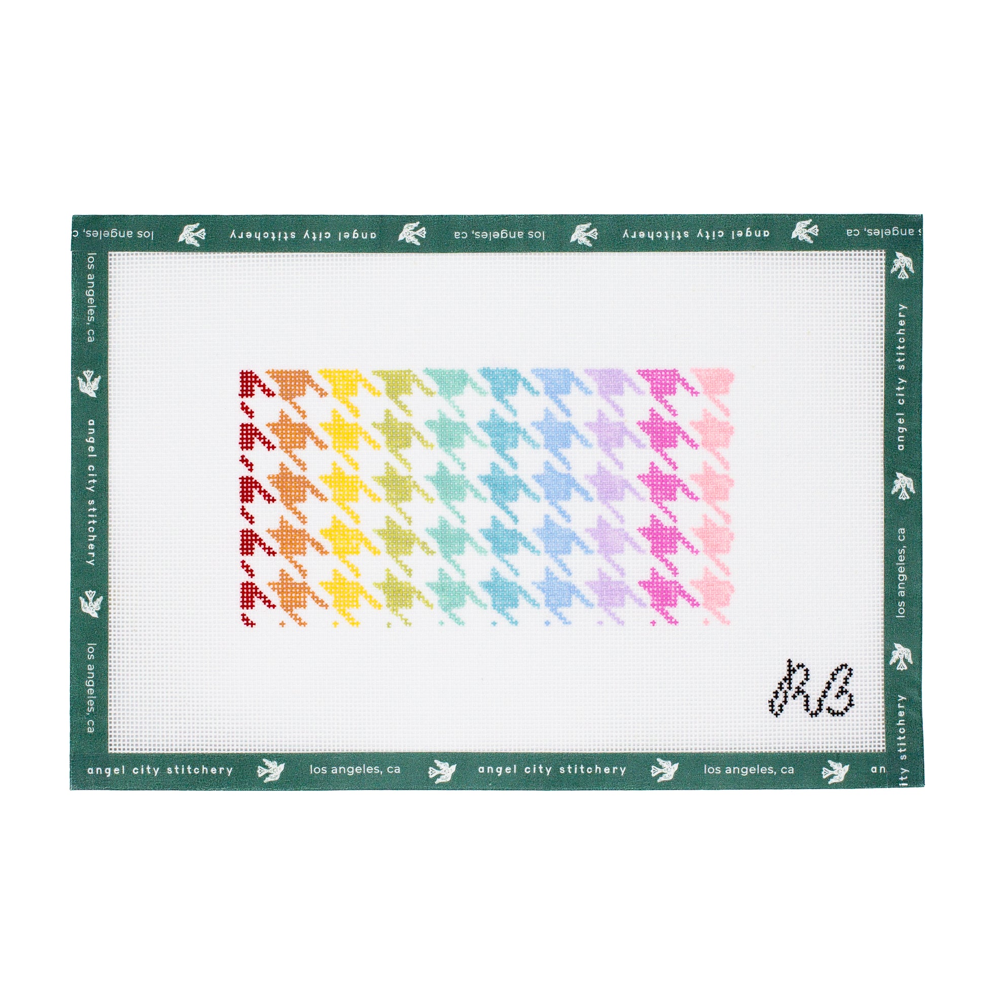 Ombre Houndstooth (Rainbow)