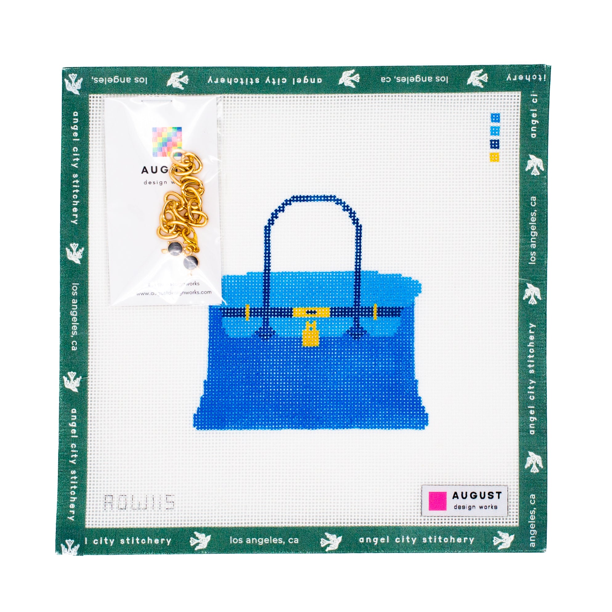 Bougie Charm Bag (Blue)