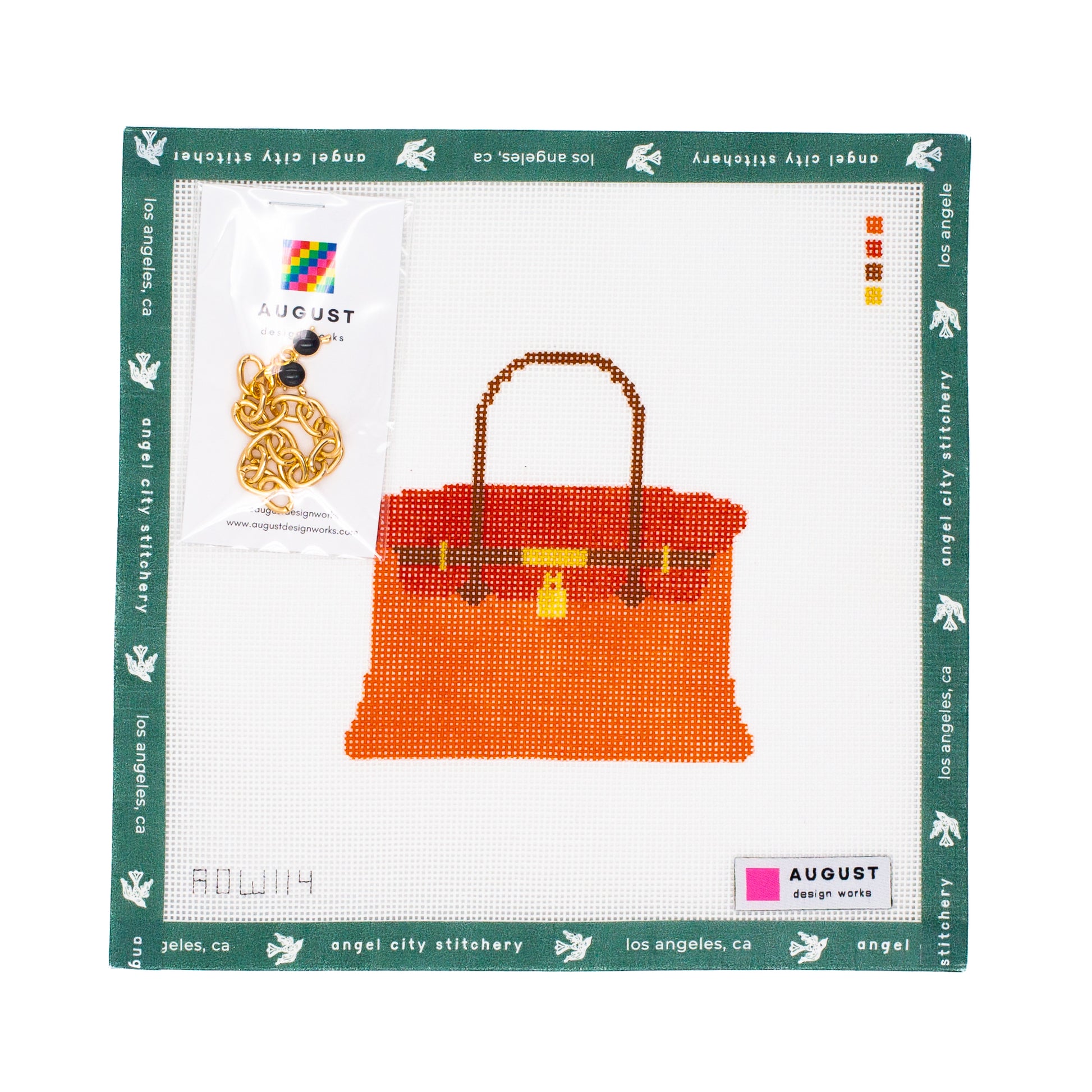 Bougie Charm Bag (Orange)