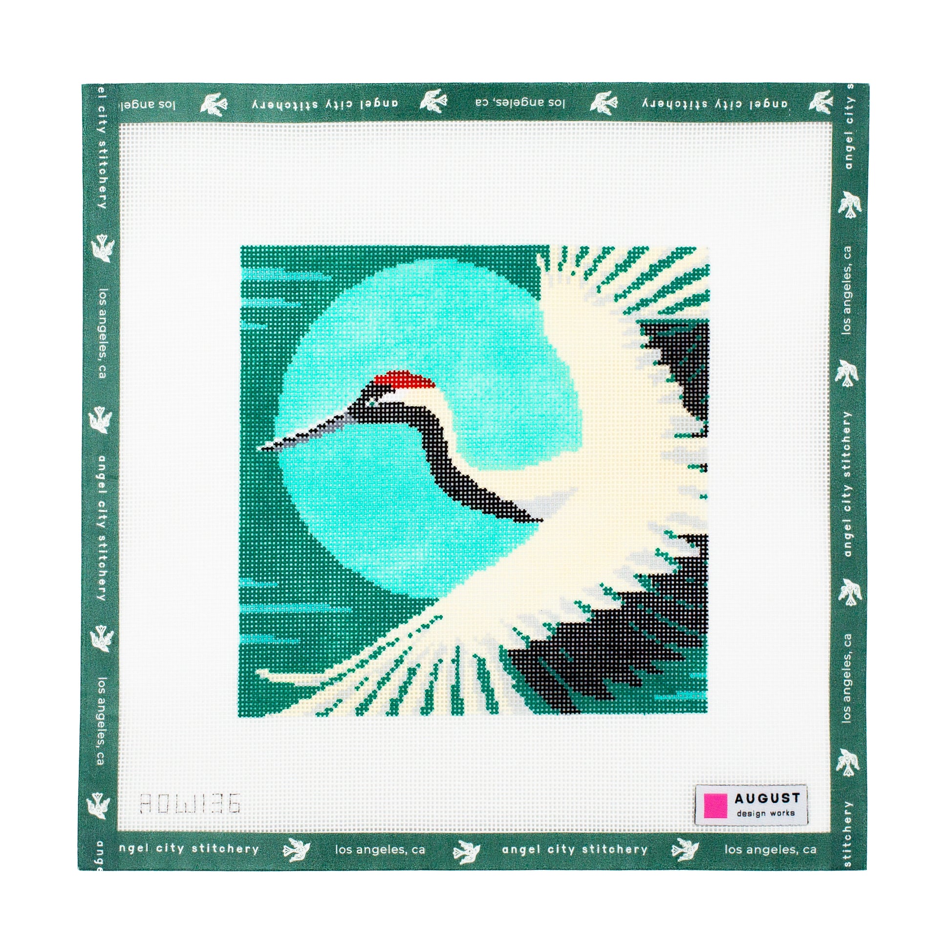 Red-Crowned Crane