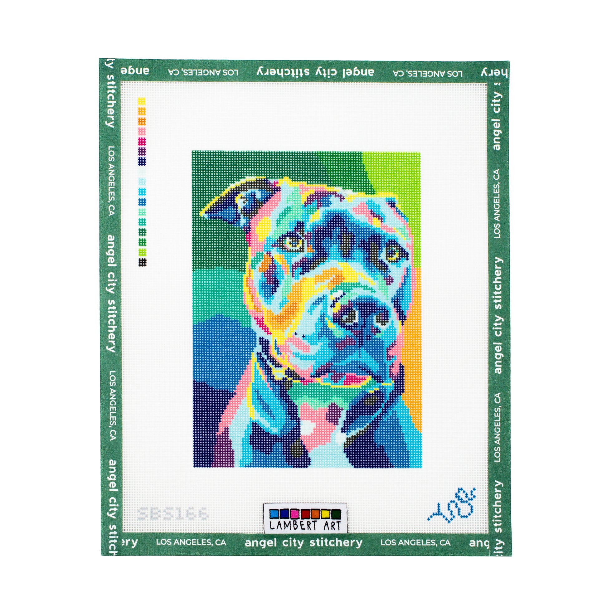 Pitbull (Lambert Art Pet Portrait Collection)