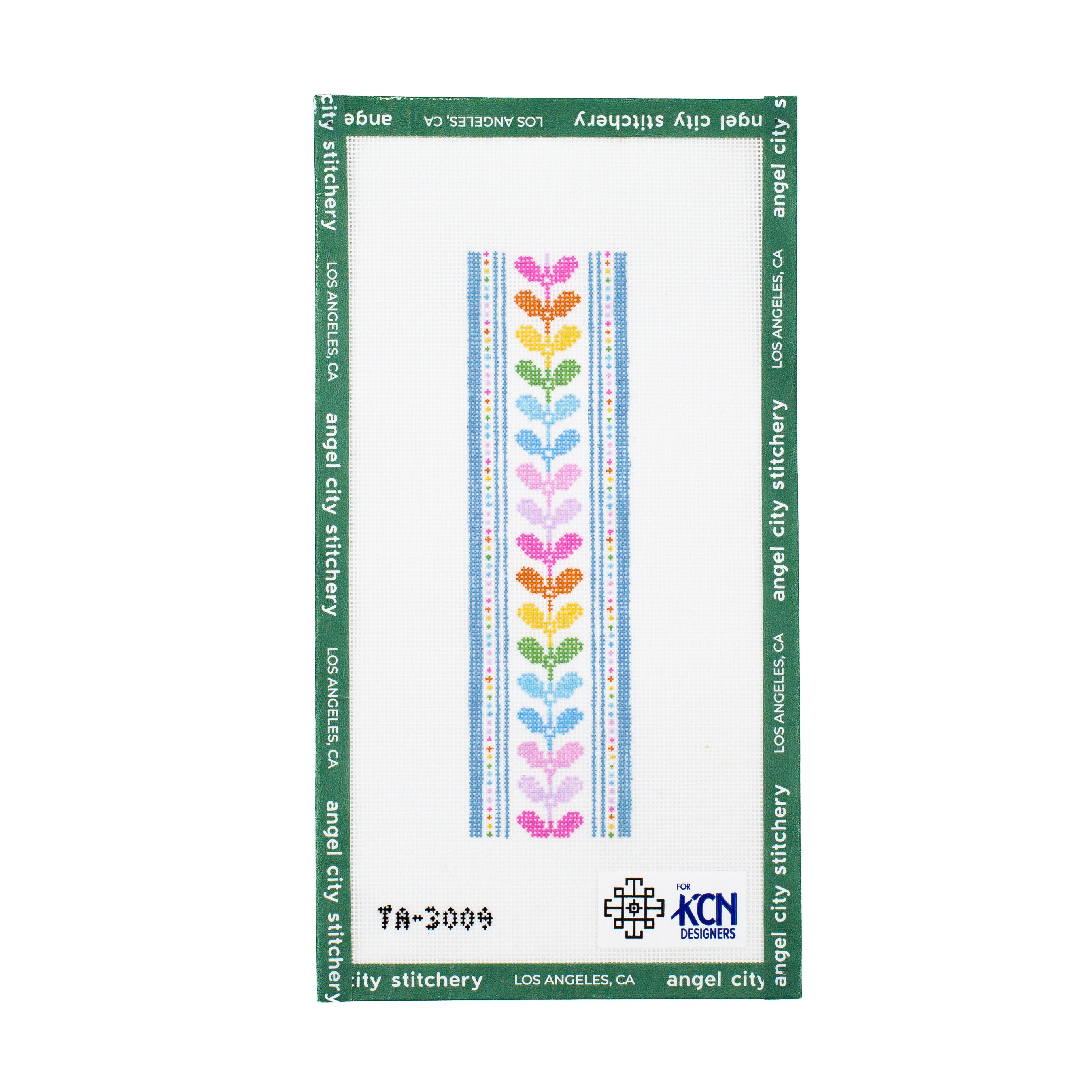 Rainbow Leaves Key Fob