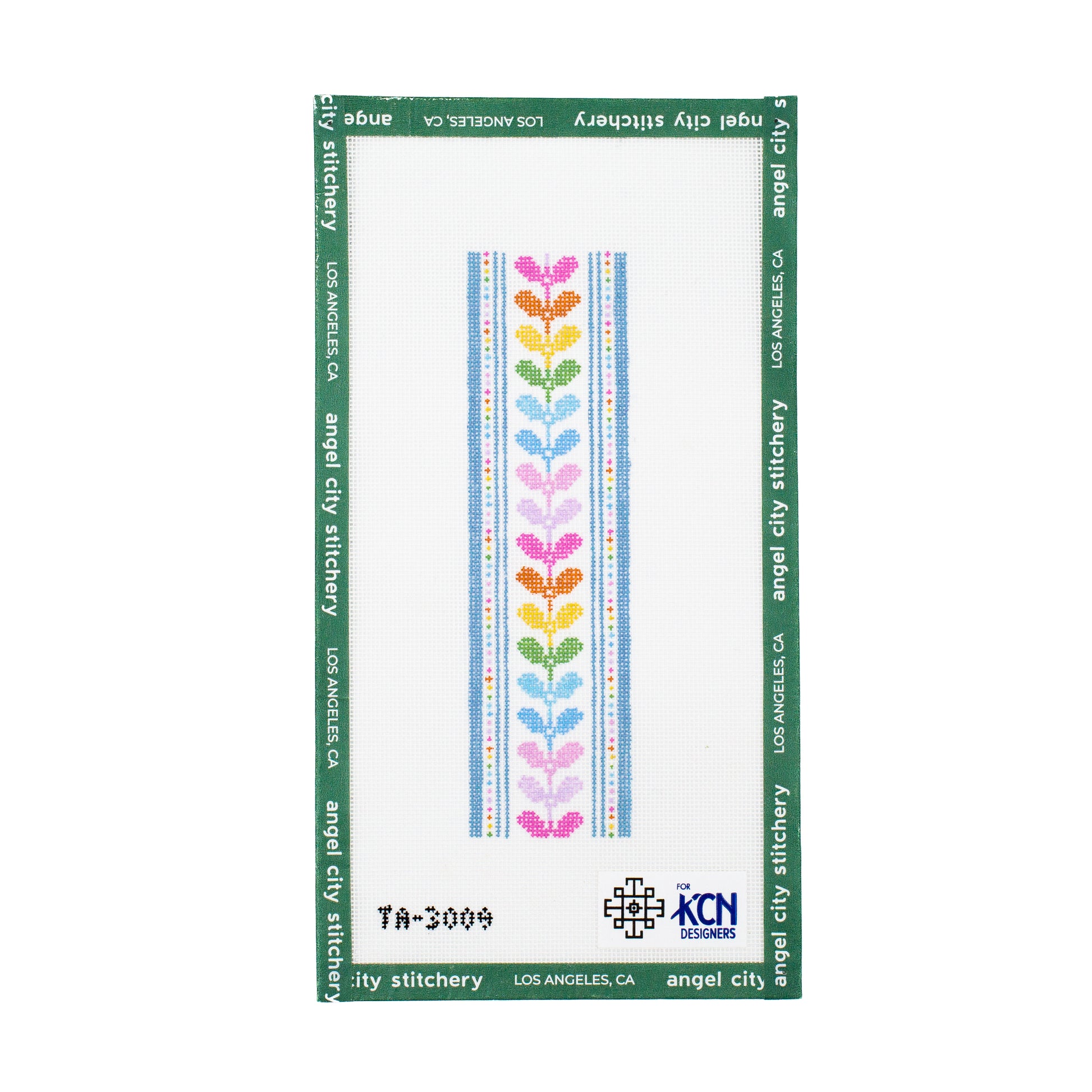 Rainbow Leaves Key Fob