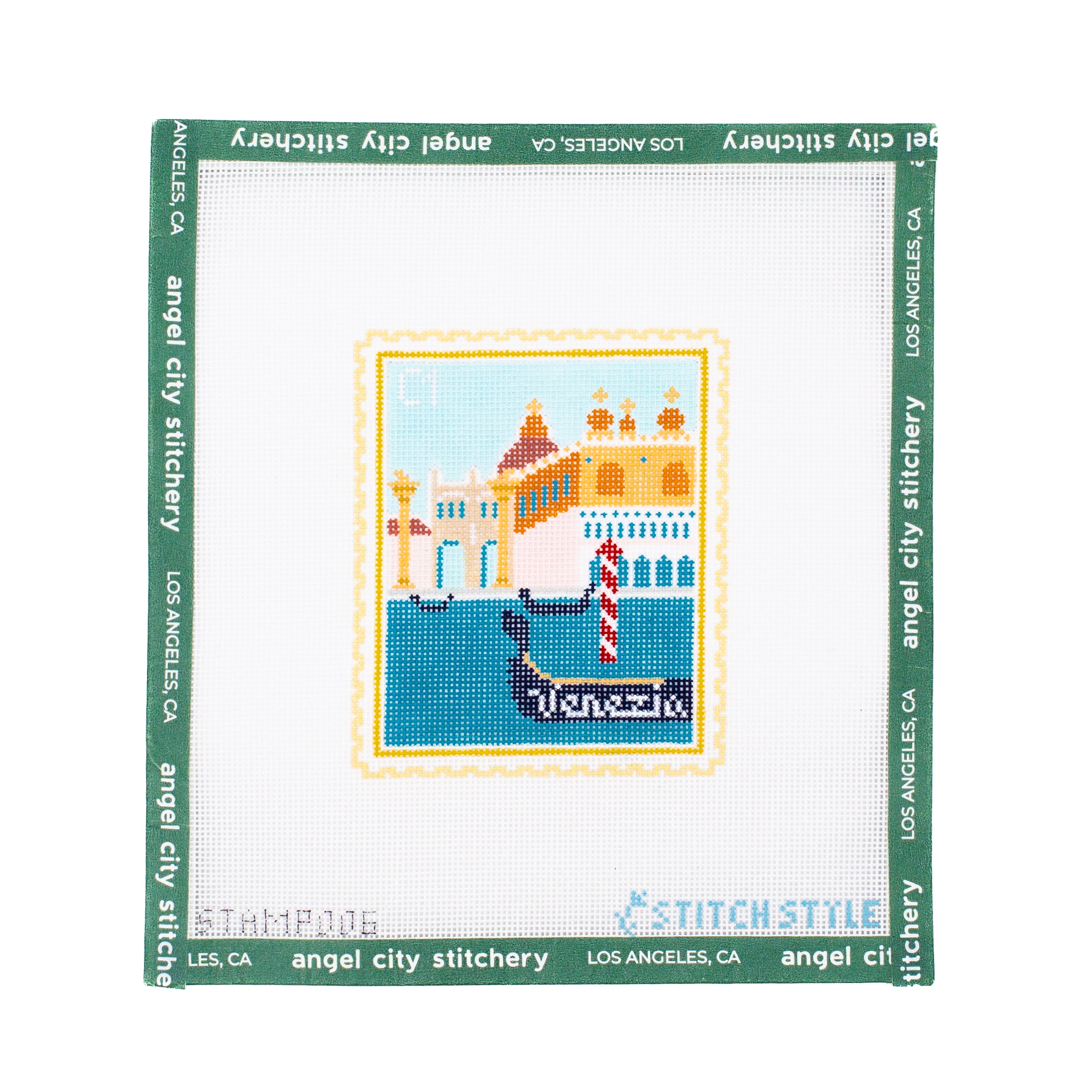 Venetian Gondola Stamp