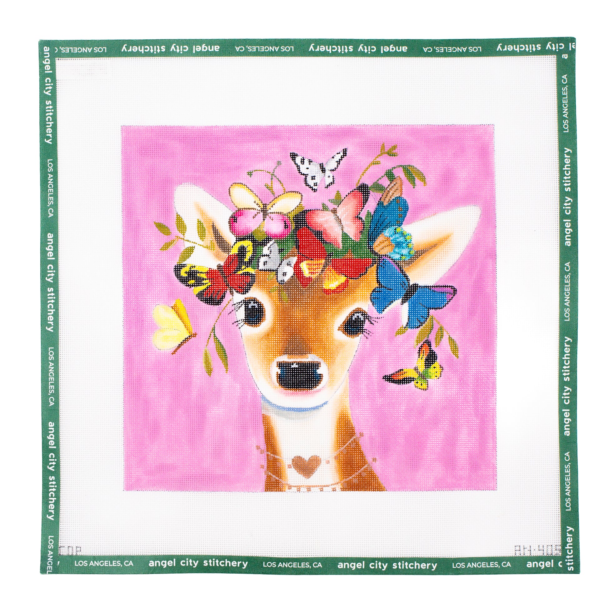 Deer and Butterflies (AN405)