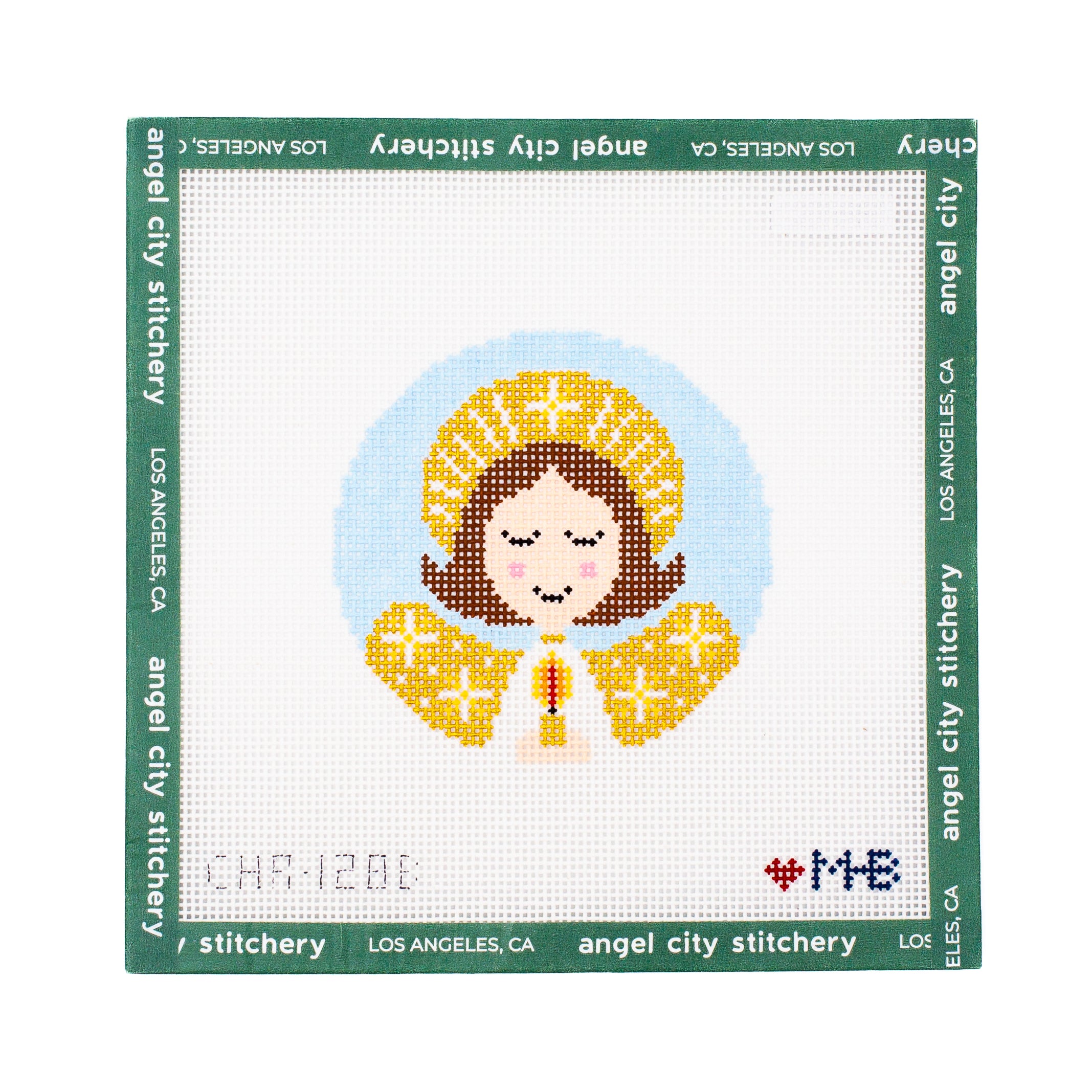 Angel Girl Round (Brunette)