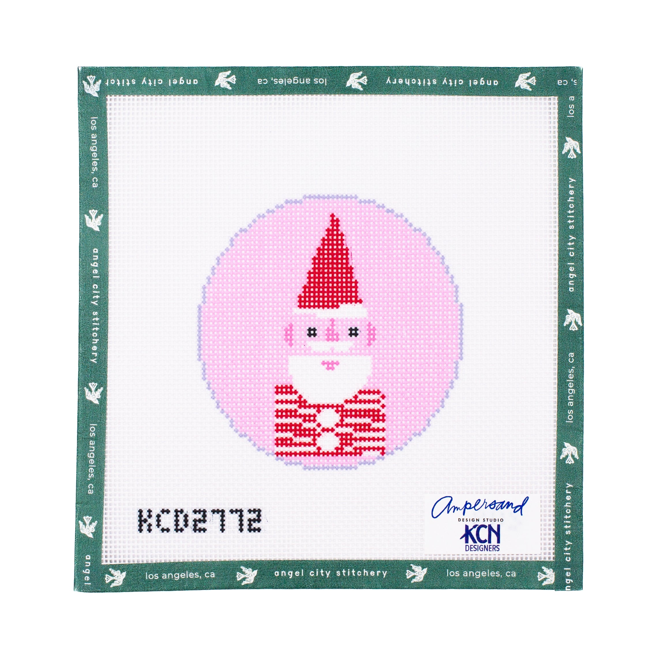 Pink Santa Round