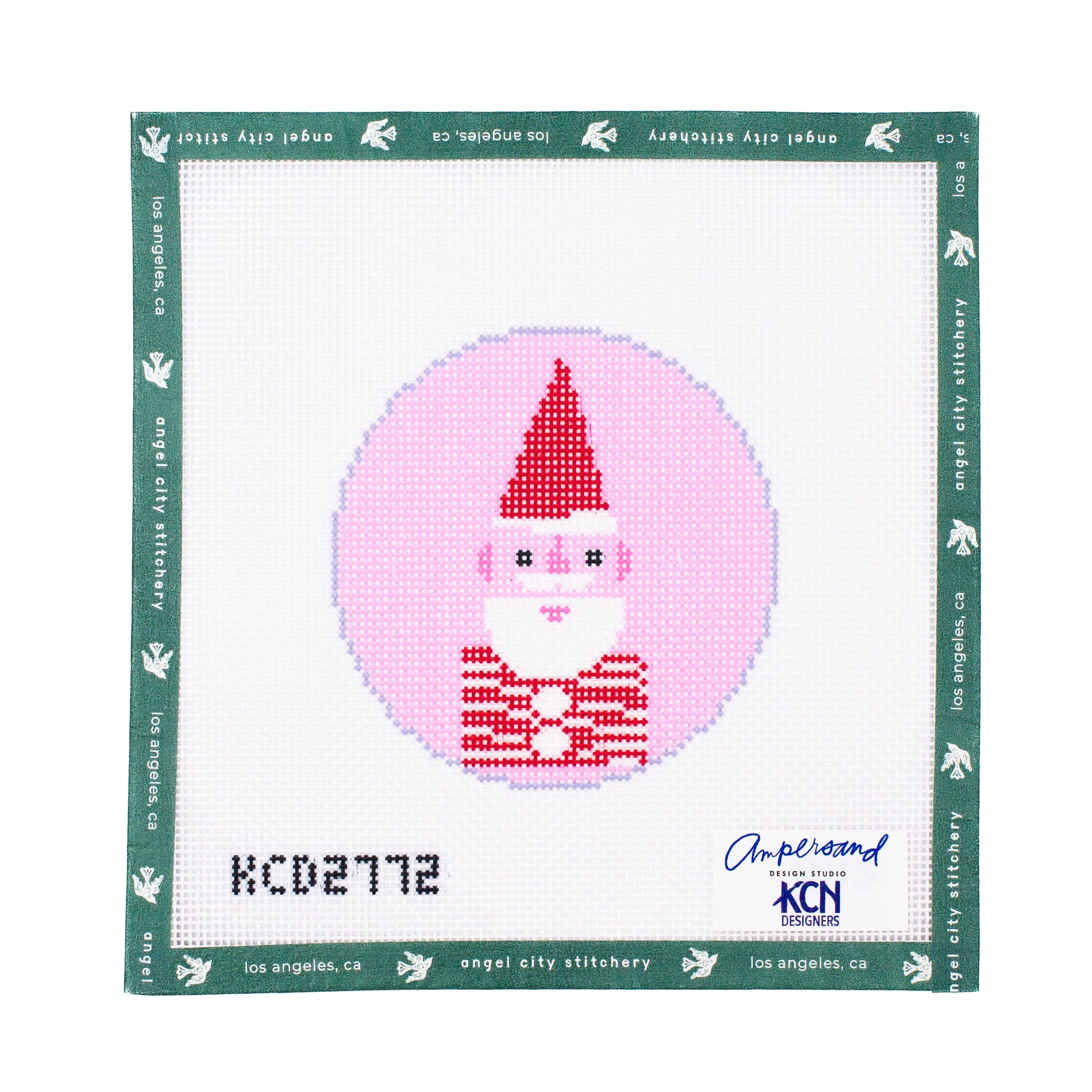 Pink Santa Round