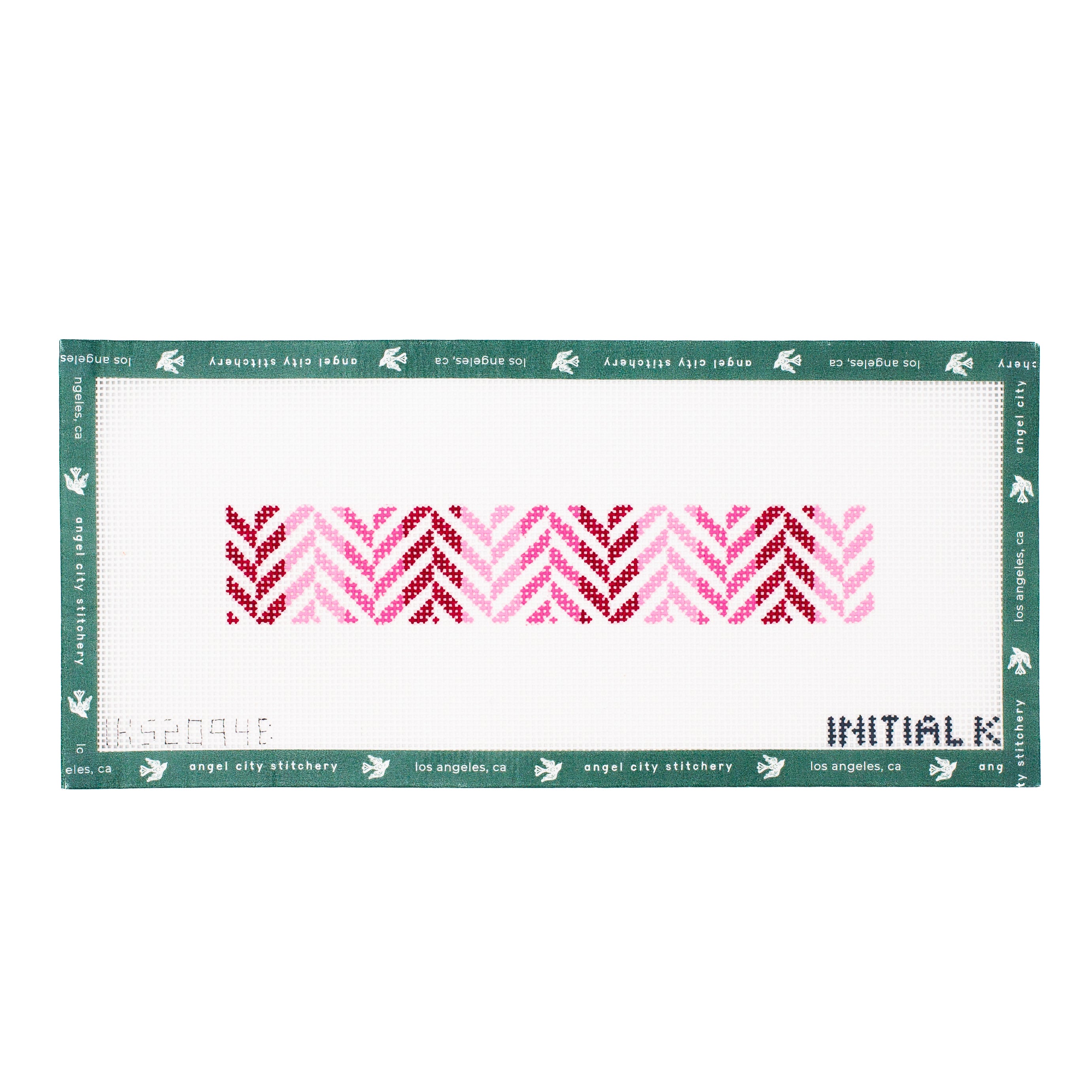 Herringbone Fob (Pink)