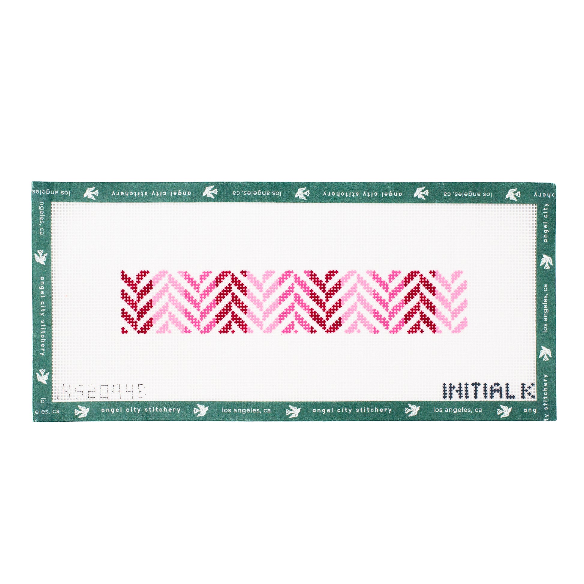Herringbone Fob (Pink)
