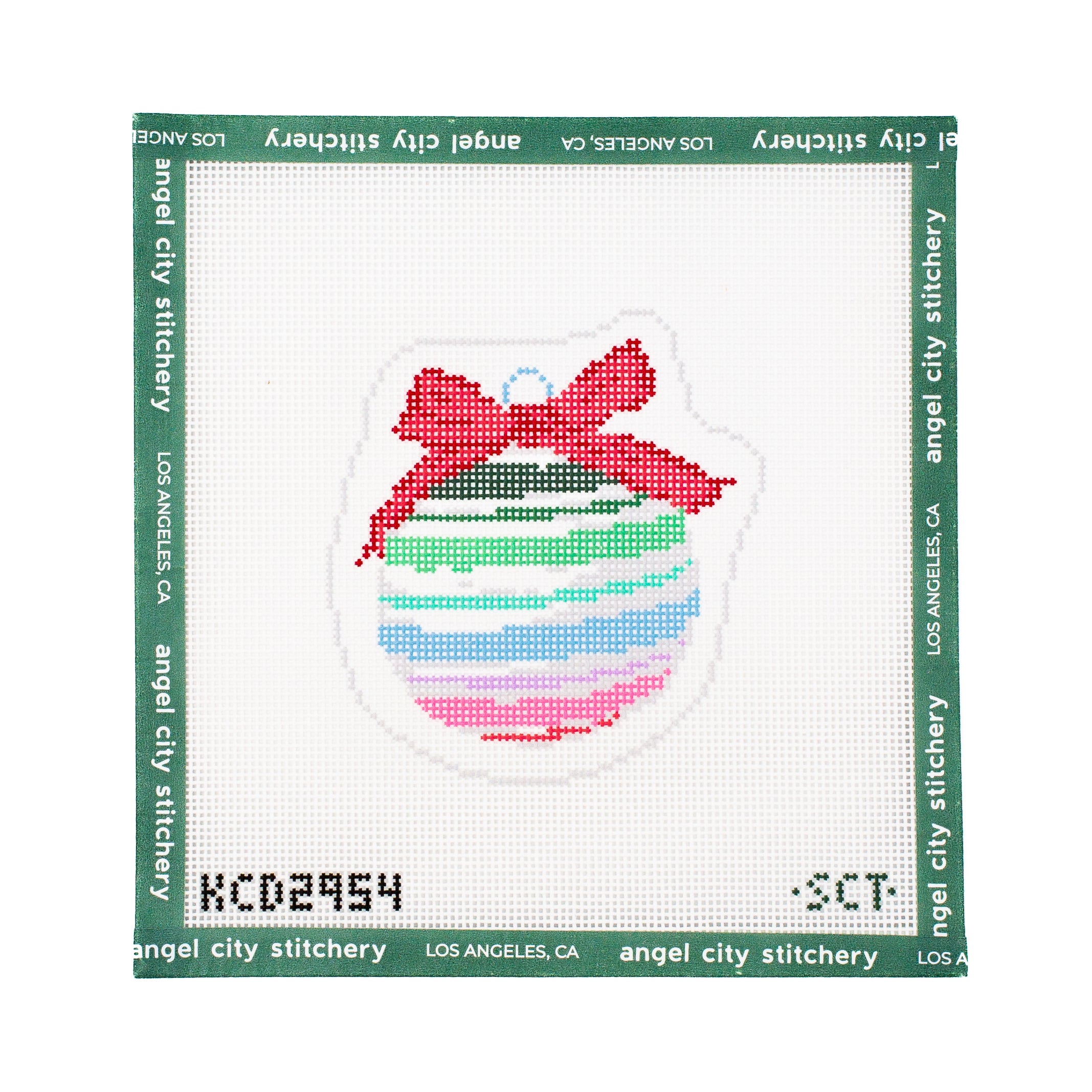 Rainbow Stripe Ornament