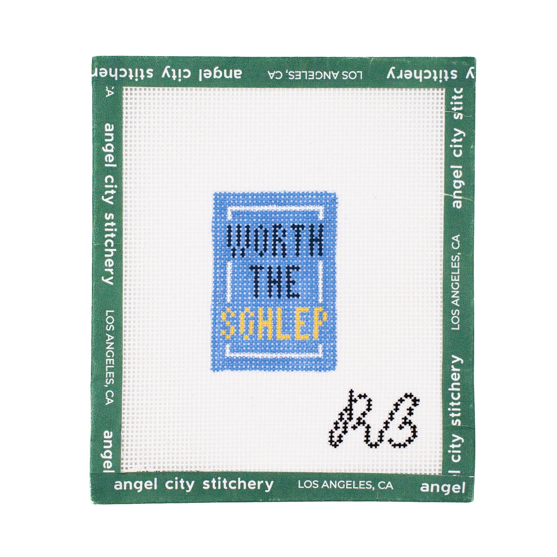 Worth The Schlep Insert (Blue)
