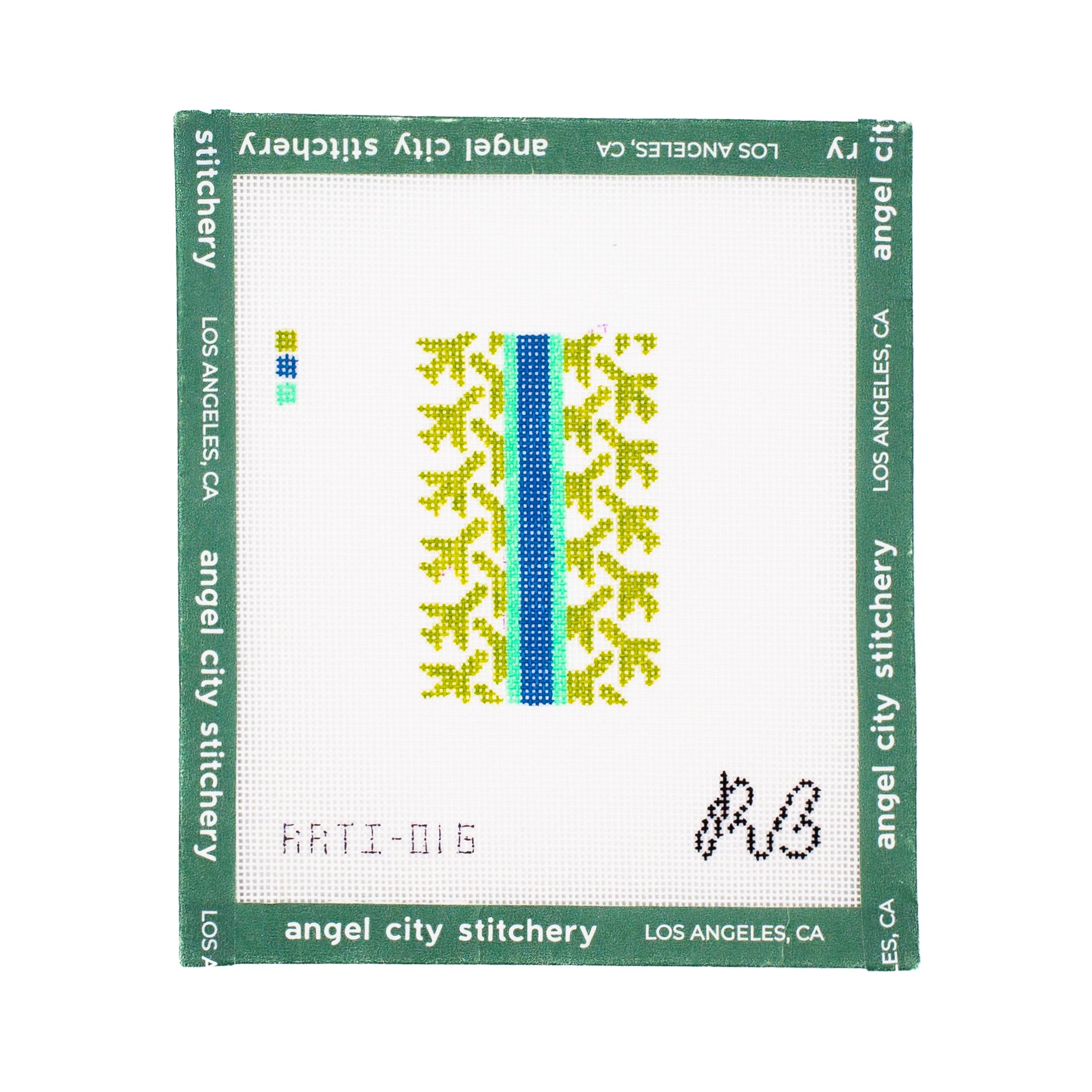 Airplane Houndstooth (Green)