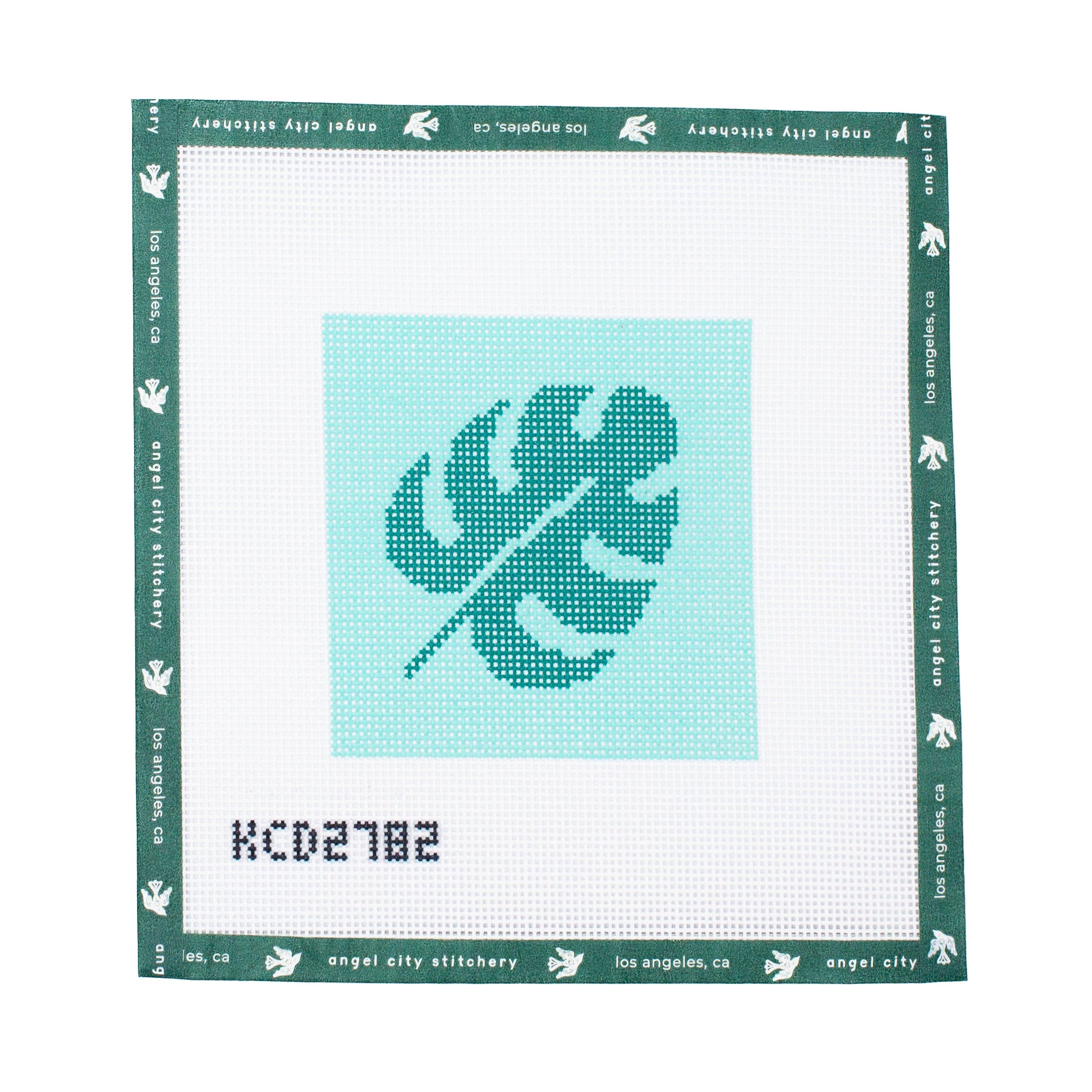 Monstera Leaf Square