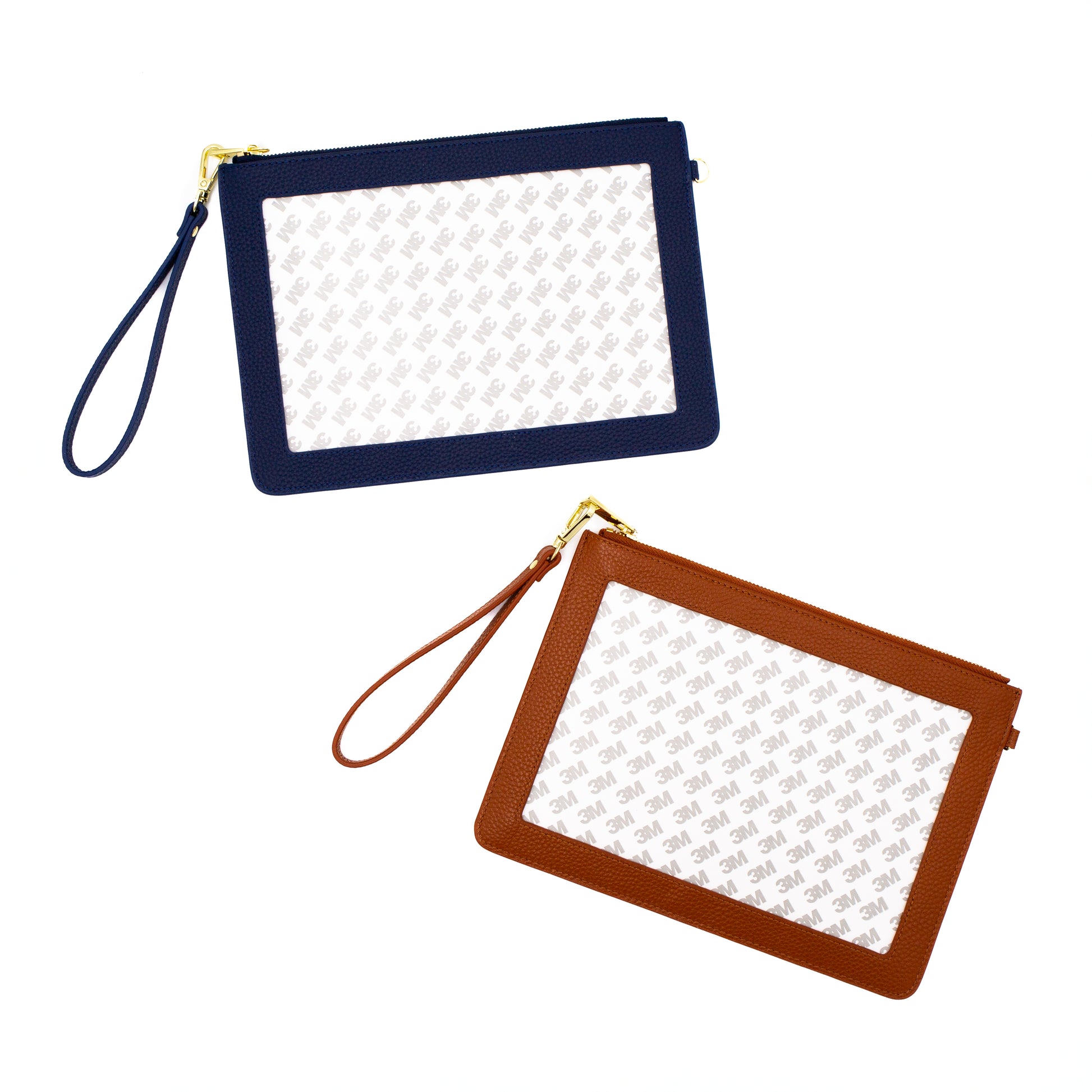 Self Finishing Leather Wristlet